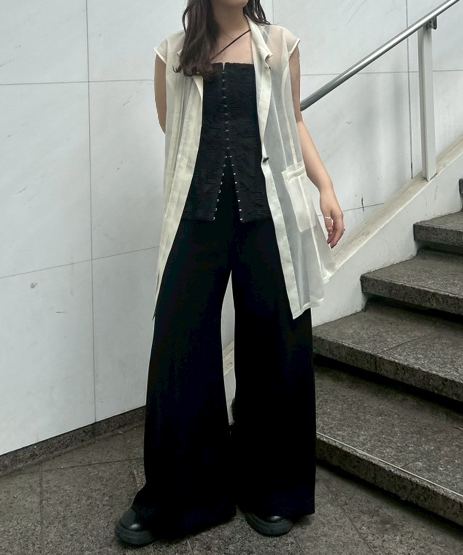Sheer Vest RITAN