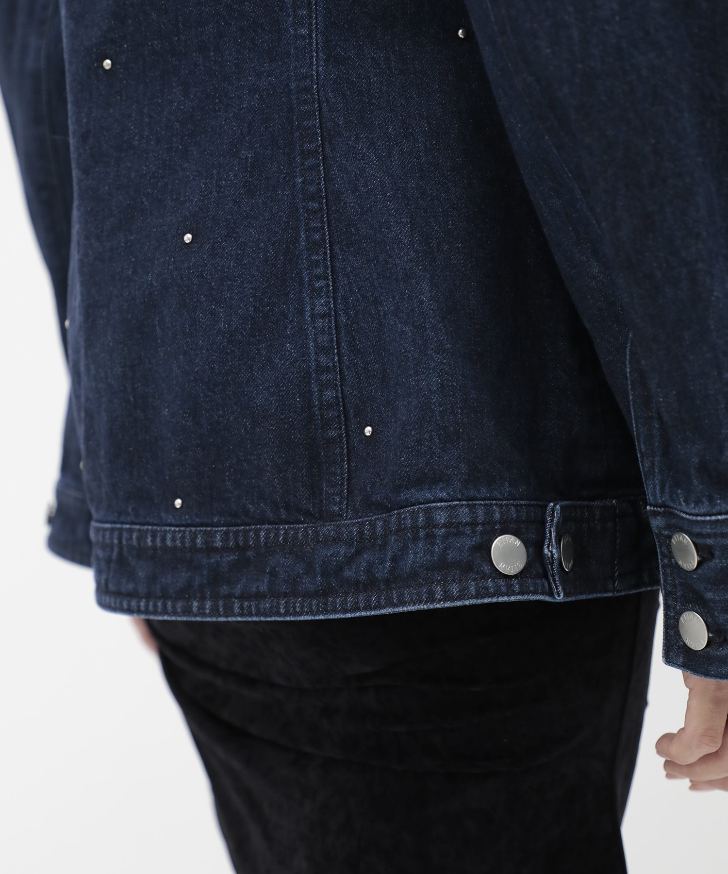Motif Denim Jacket RITAN