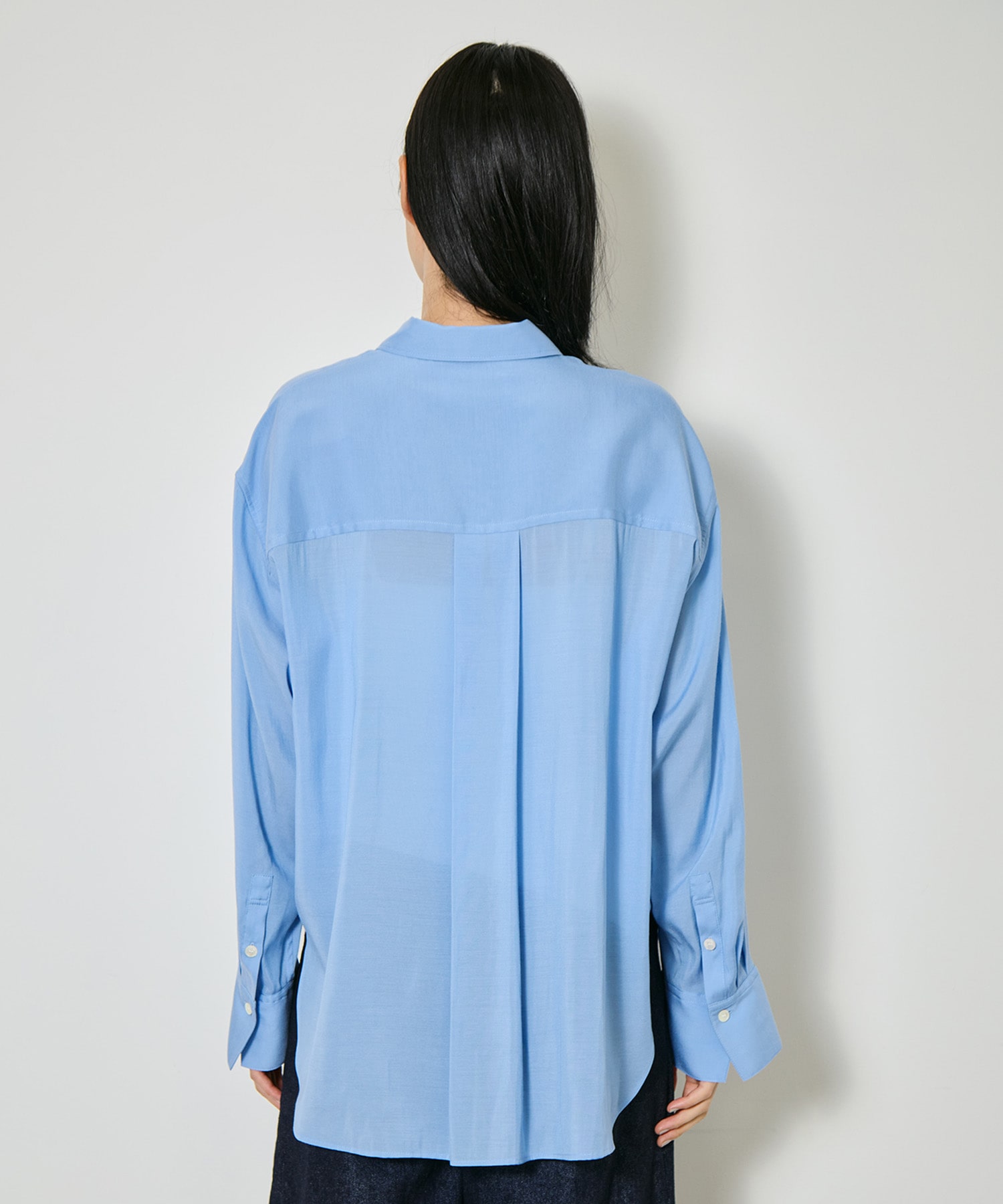 Silk Sheer Over Shirt CITY TOKYO