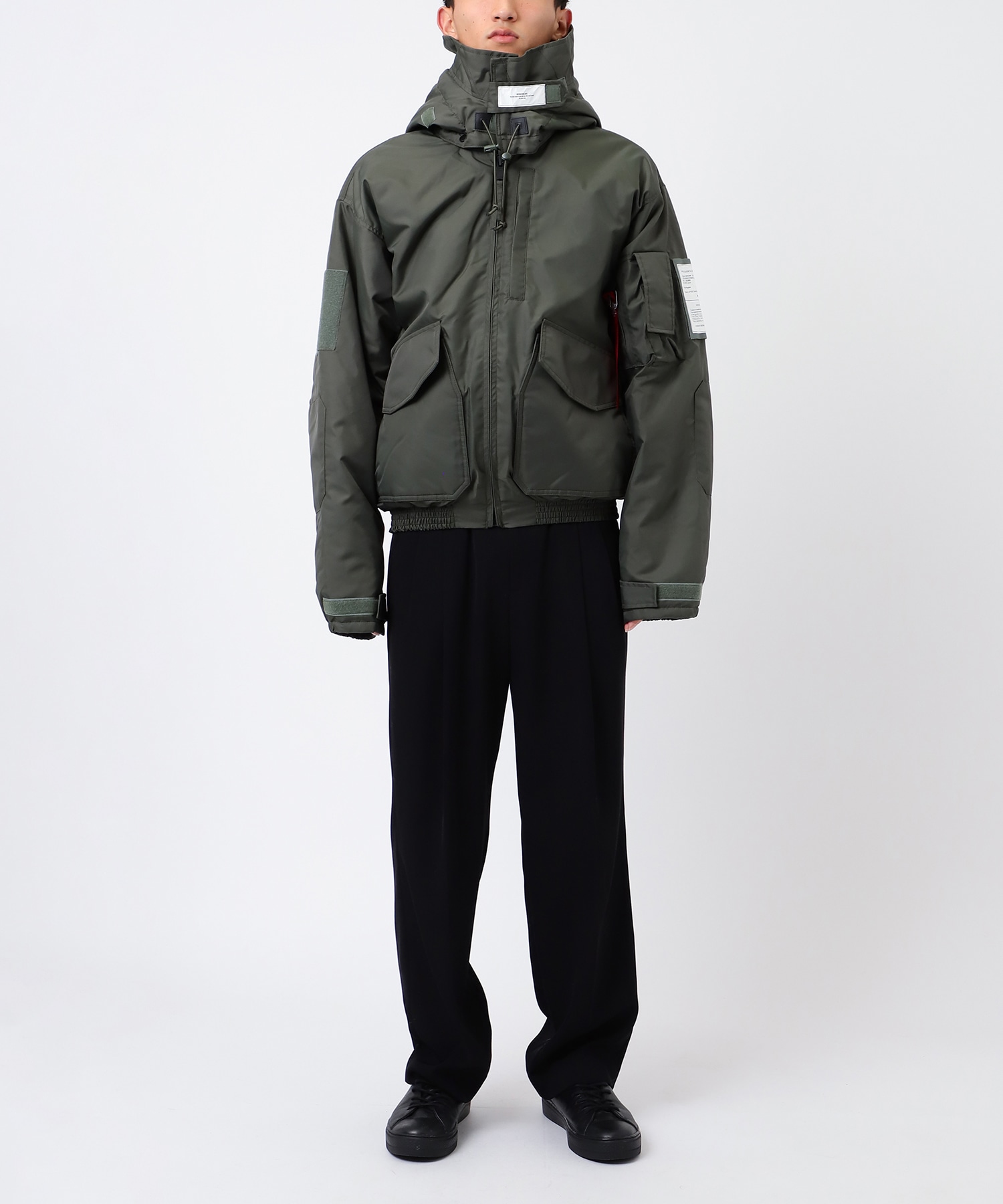 9242-BL07-013 ×ALPHA INDUSTRIES BLOUSON N.HOOLYWOOD