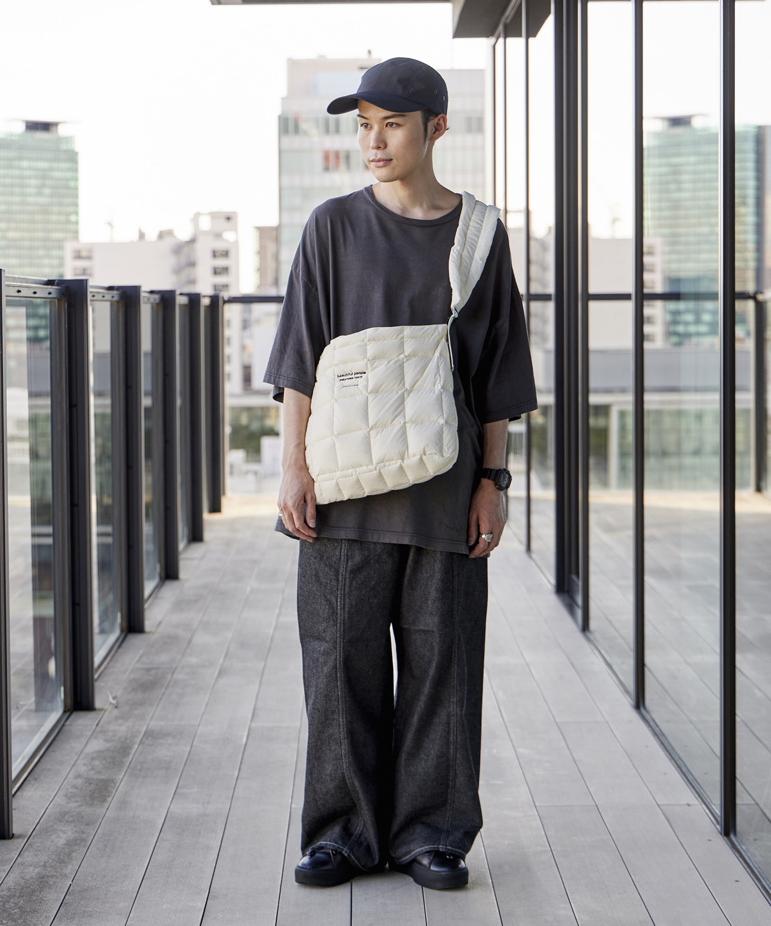 別注 PATTED  SHOULDER BAG beautiful people