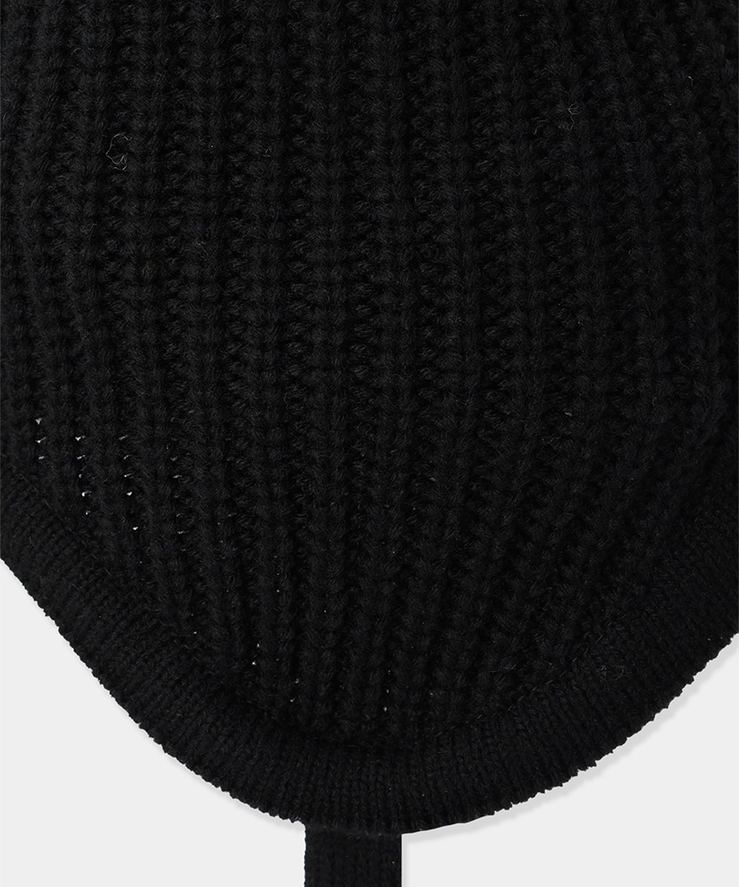 side tie knit cap Louren