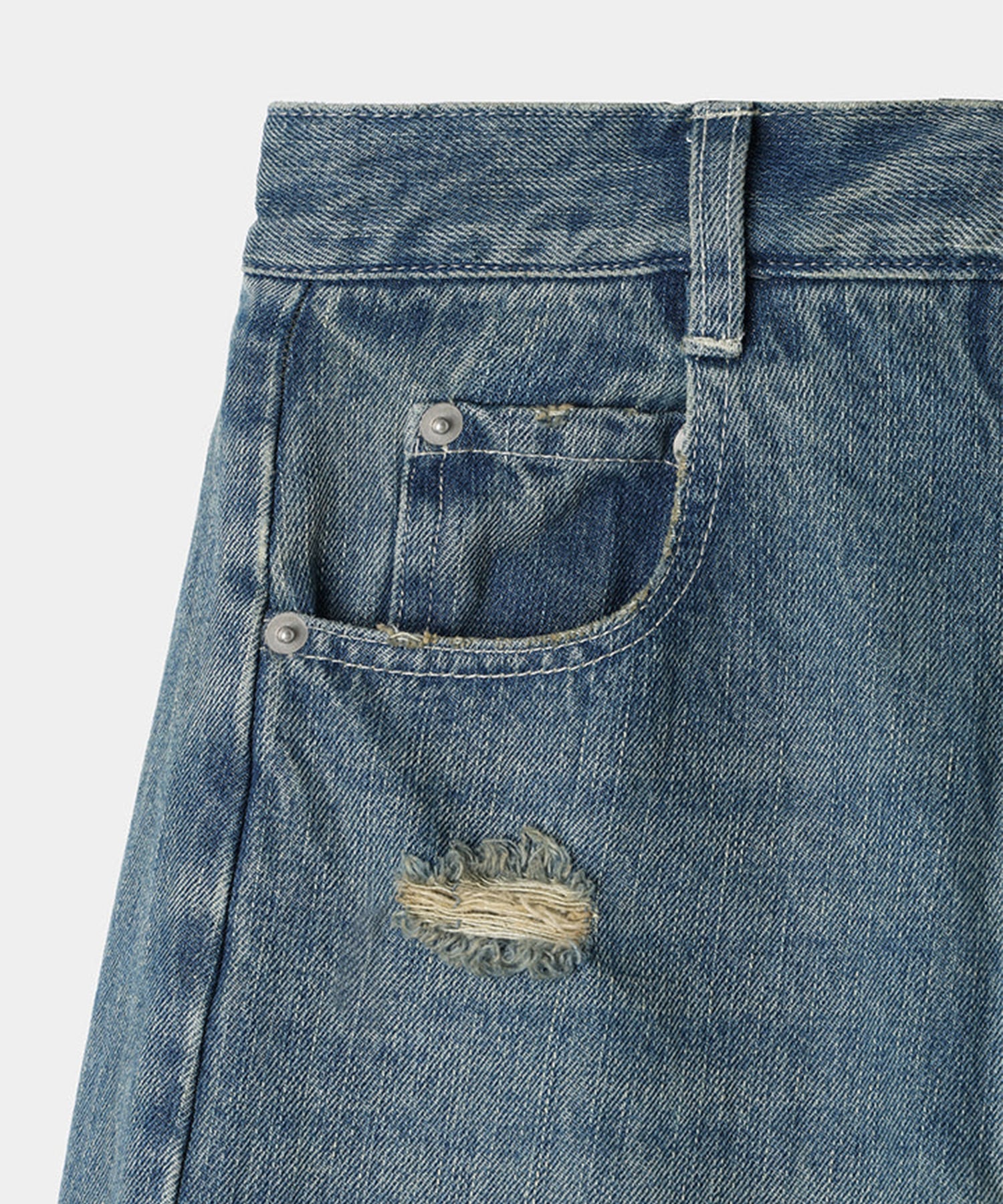 switching denim Louren