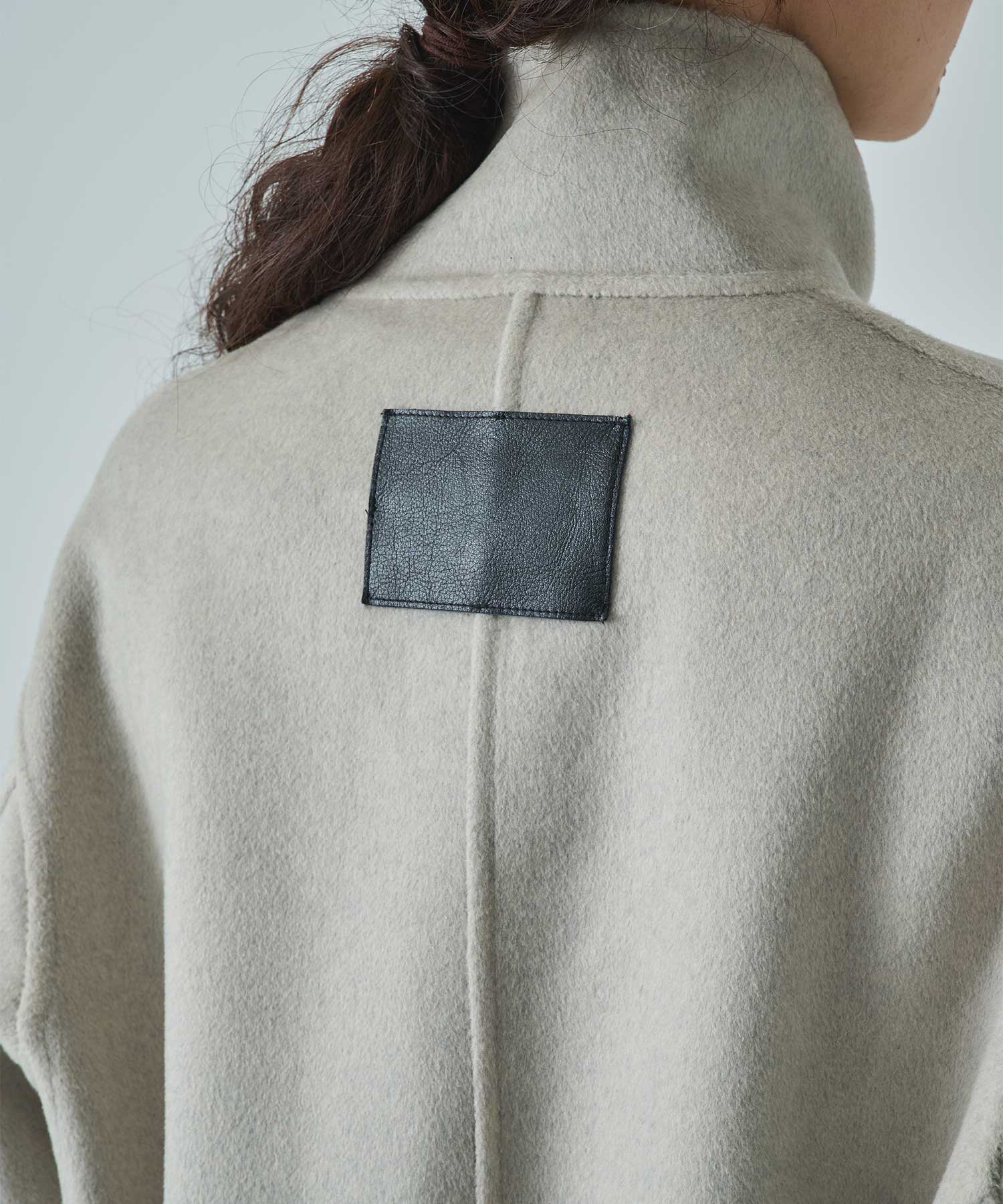 CASHMERE/SILK/WOOL STAND OVER COAT THE TOKYO