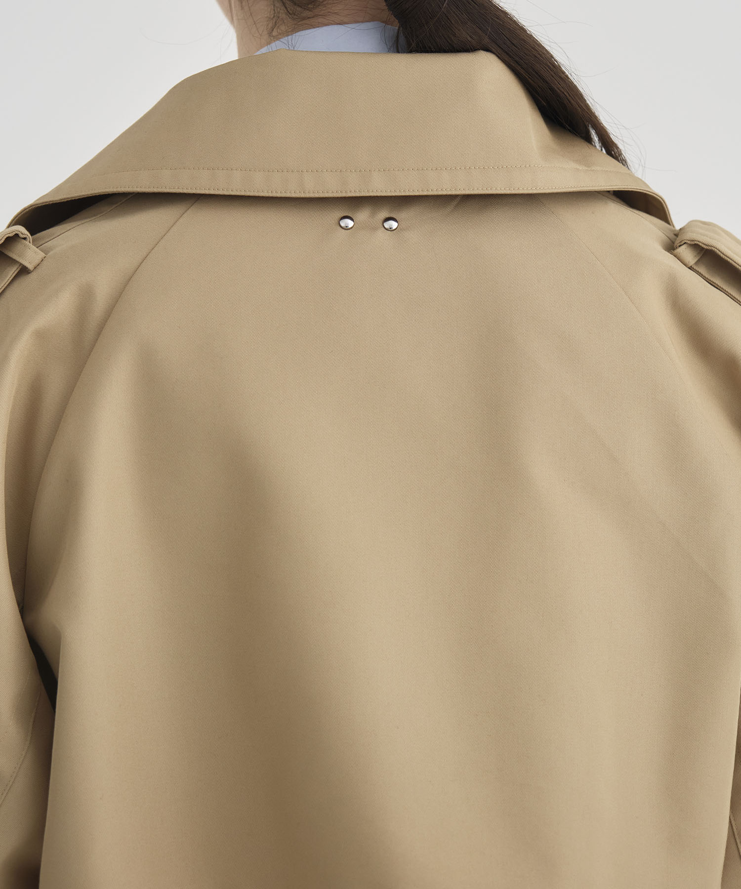 Wide Lapel Trench Coat RITAN