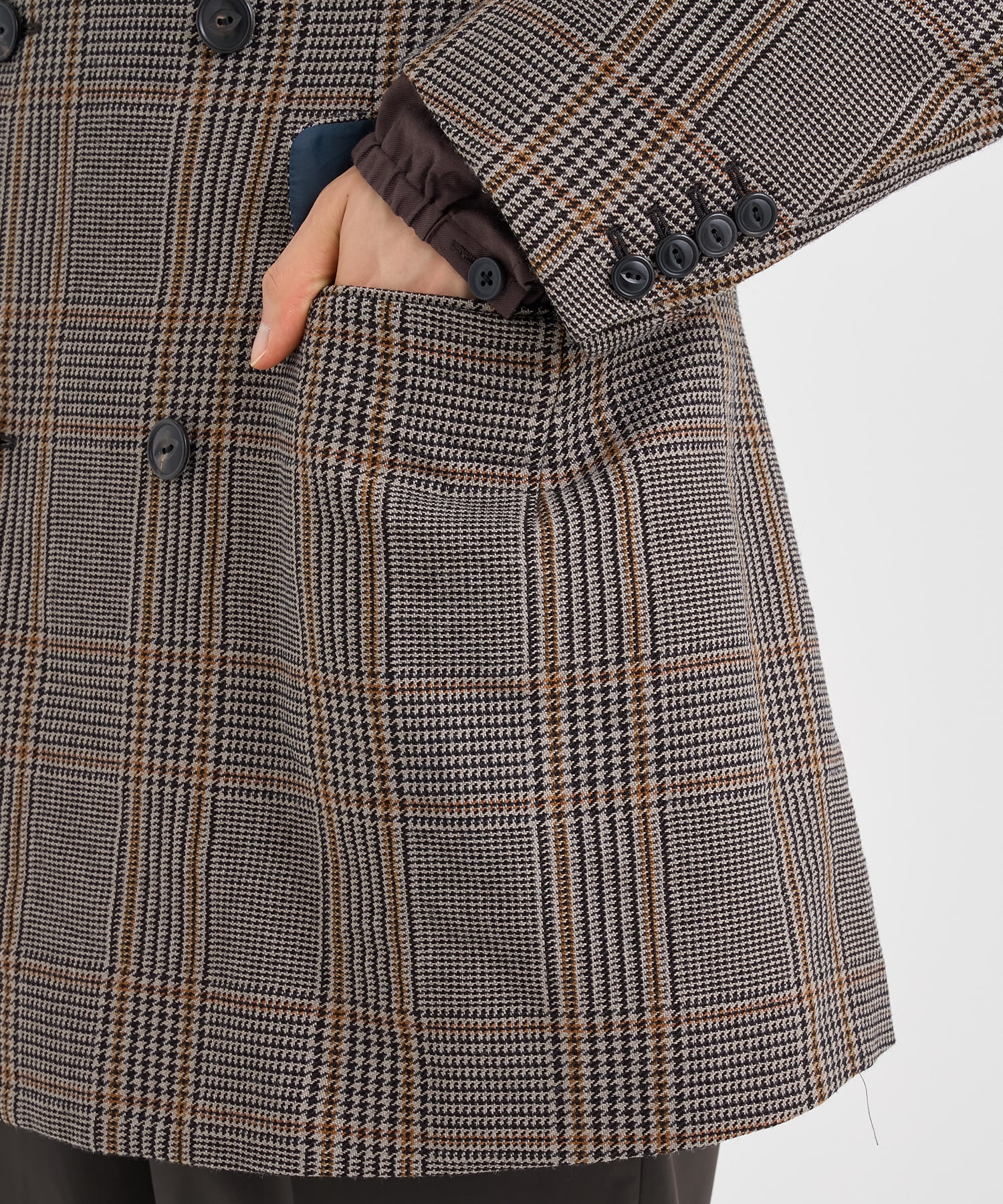 25WCM-J02105 TWEED JACKET kolor