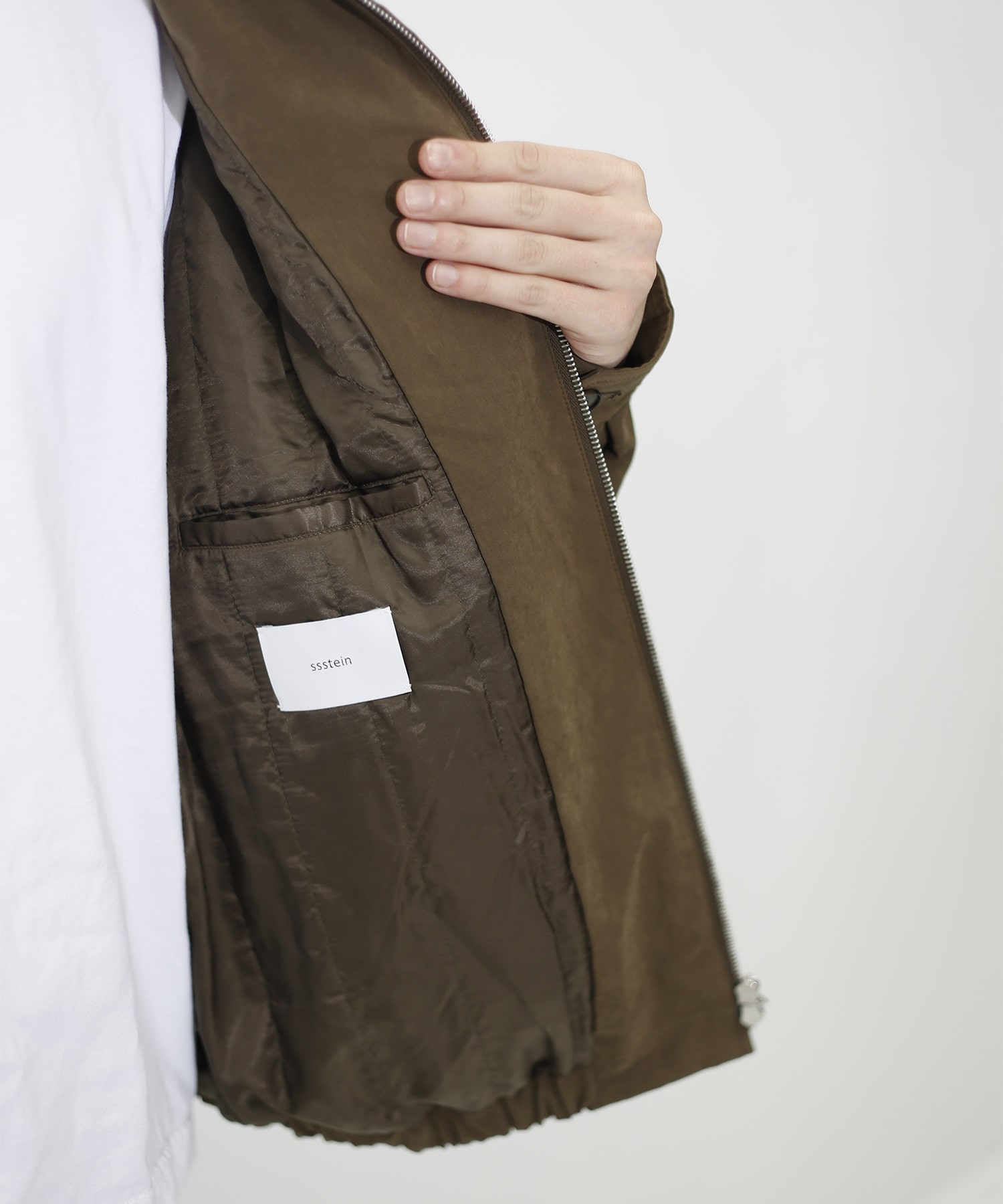 【シュタイン】ST.1576 DETATCHABLE COLLAR RESIN-FINISH COTTON JACKET ssstein