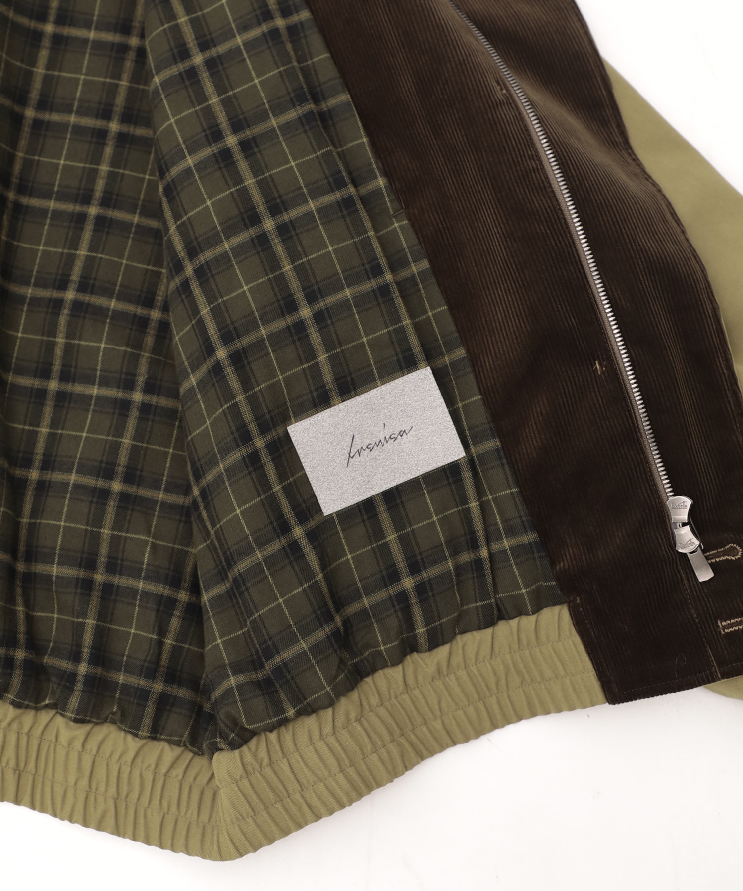 【イレニサ】別注STAND COLLAR ZIP BLOUSON IRENISA
