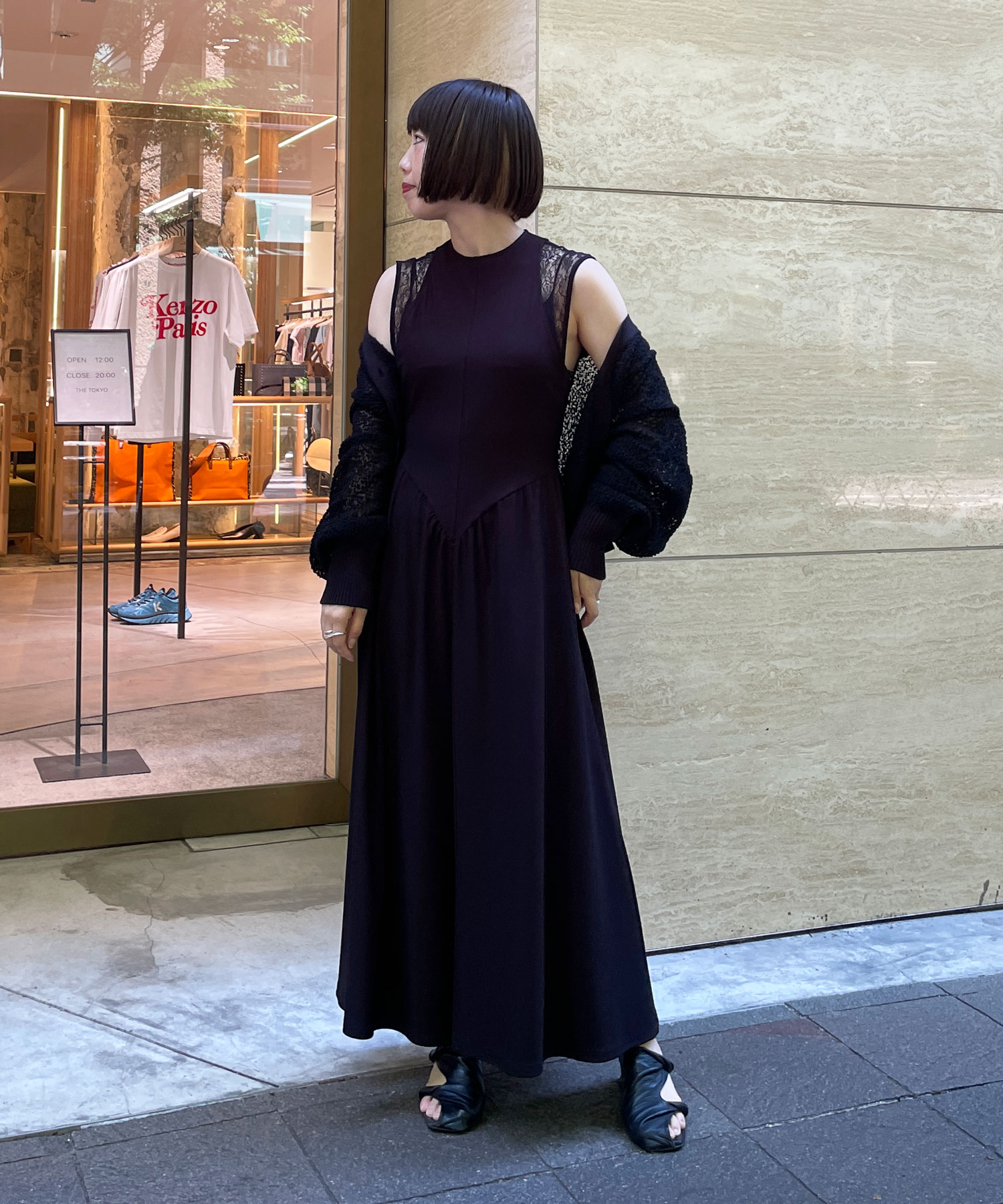 別注 LAYERED TANK DRESS FETICO