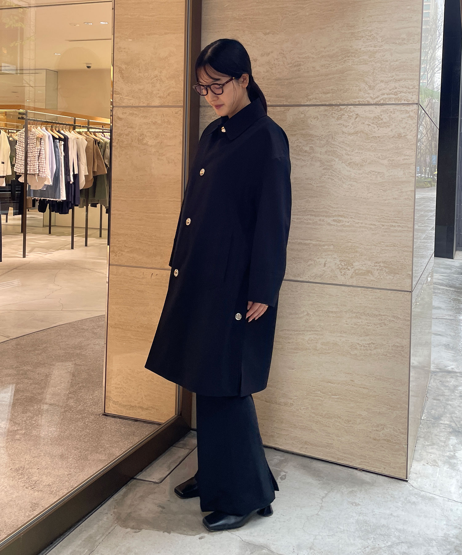 THE MIDDLE BAL COLLAR COAT THE RERACS