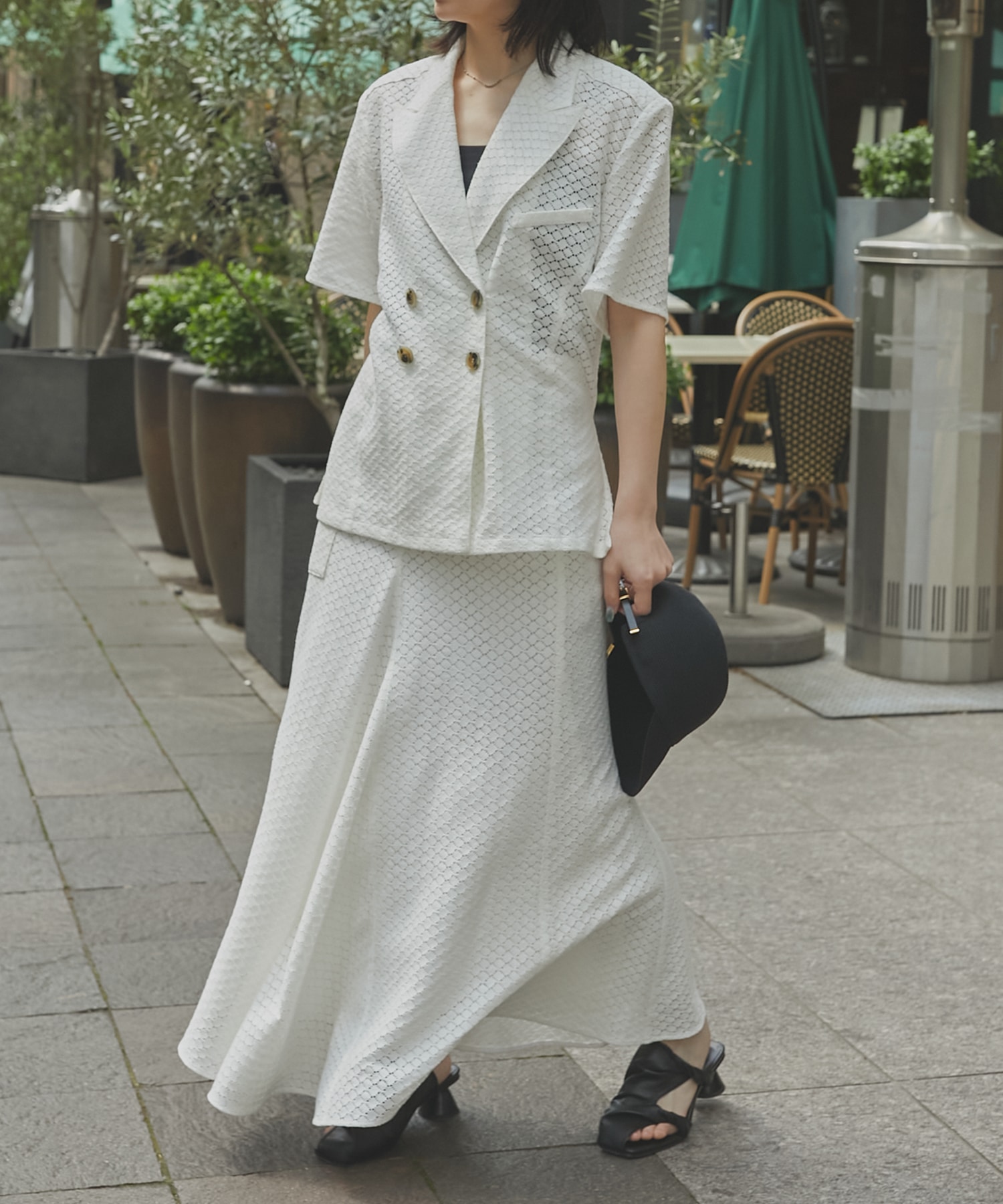 Sylvie lace shirts WH AKIRANAKA