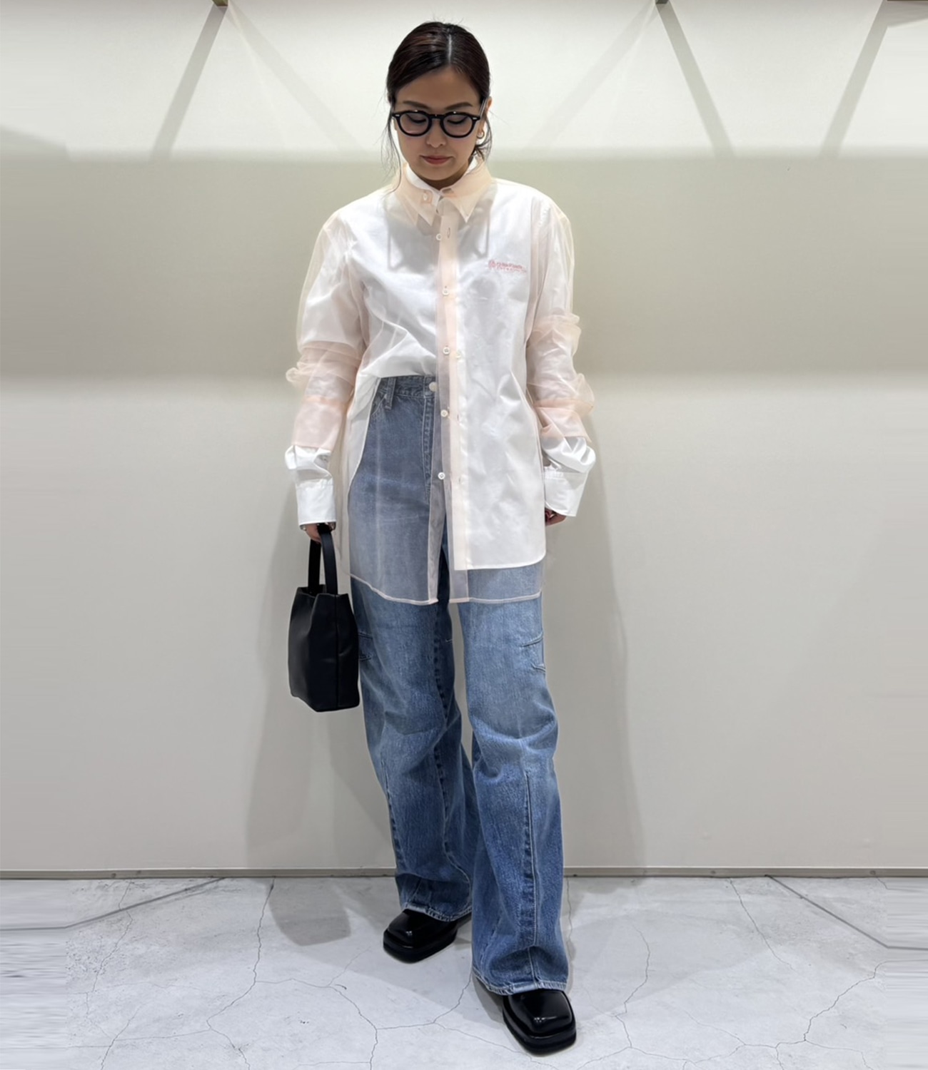 別注 Tulle Shirt Chika Kisada
