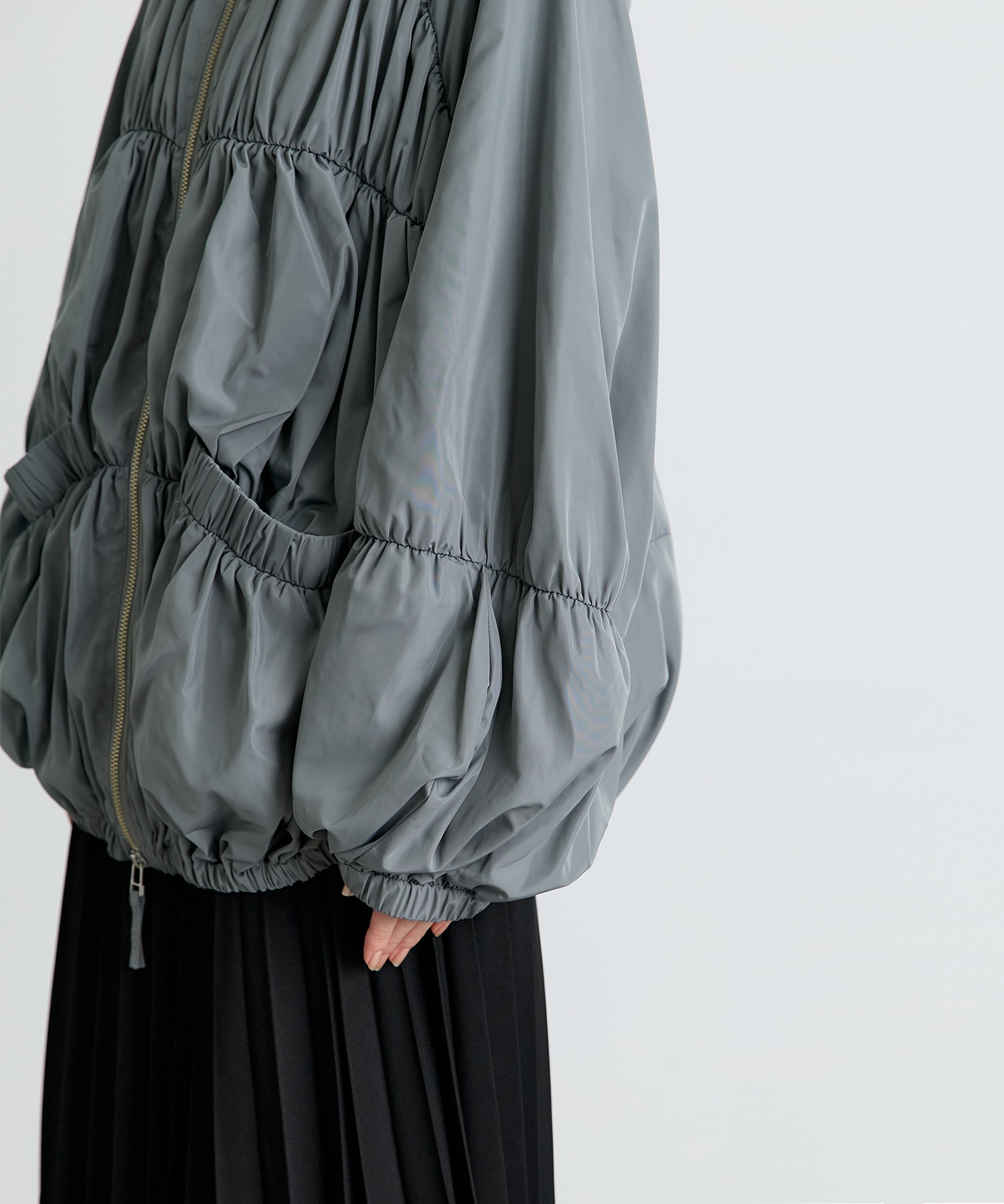 RAIN-CLOUD BLOUSON ENFOLD