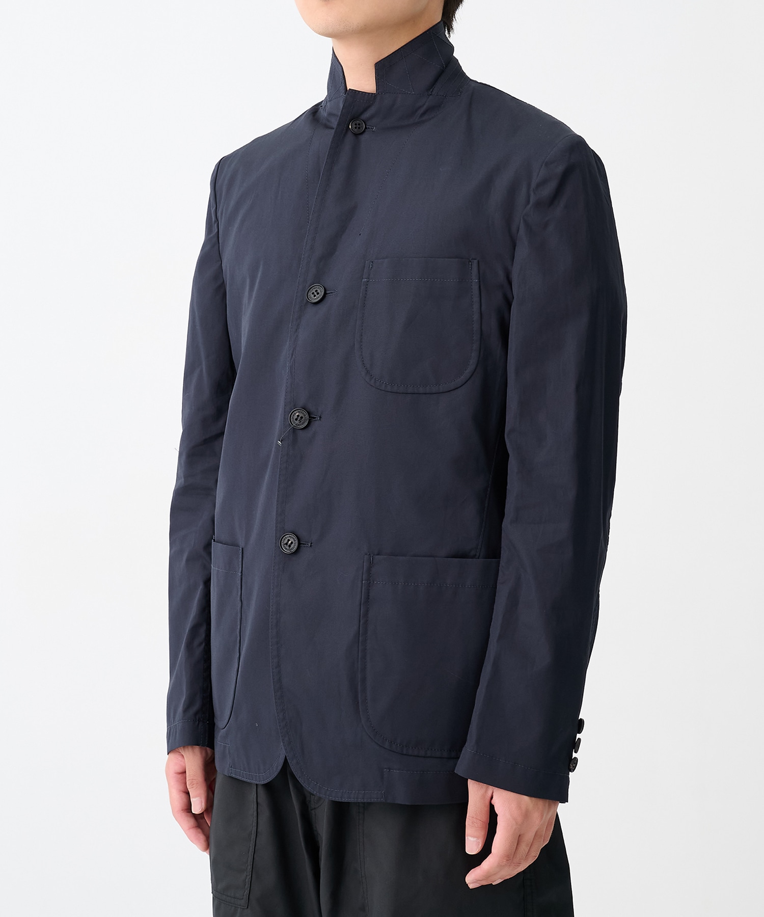 【コムデギャルソンオム】綿ブロード 2B Jacket COMME des GARCONS HOMME