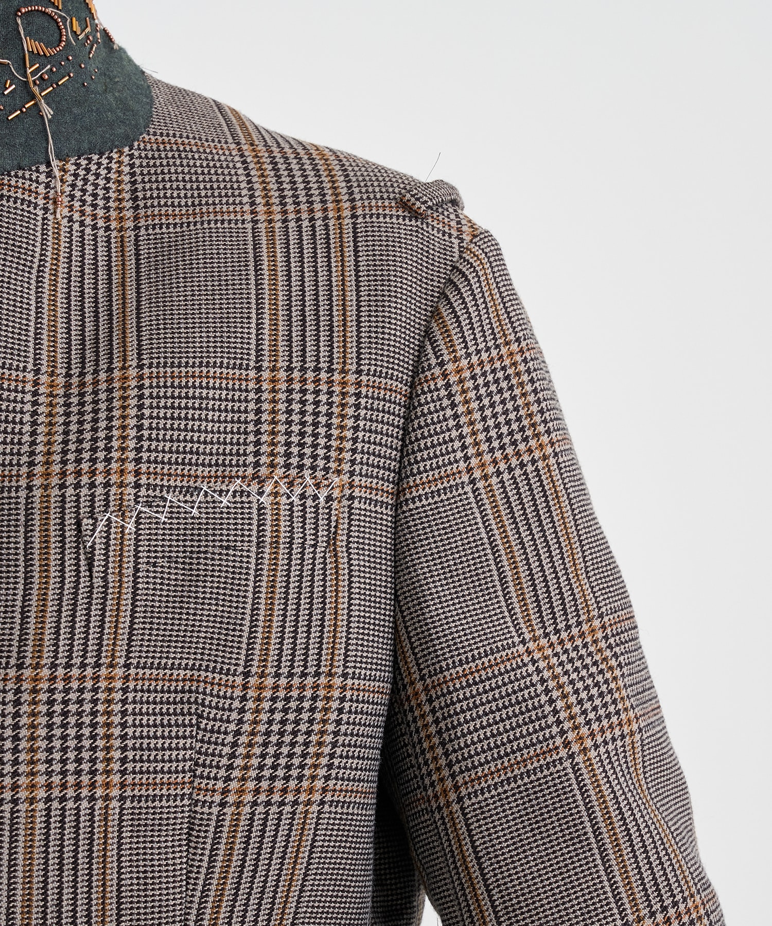 25WCM-J02105 TWEED JACKET kolor
