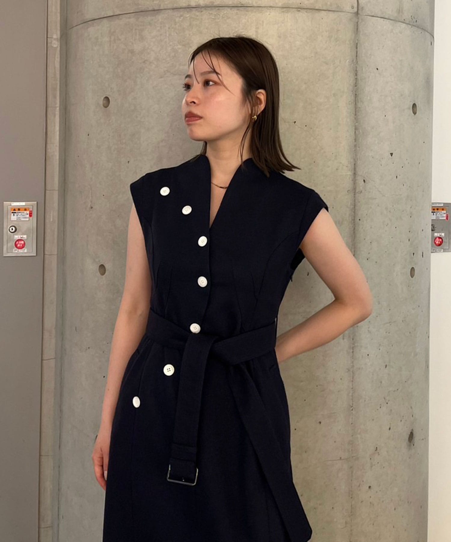 別注 Sesilia dress BK AKIRANAKA