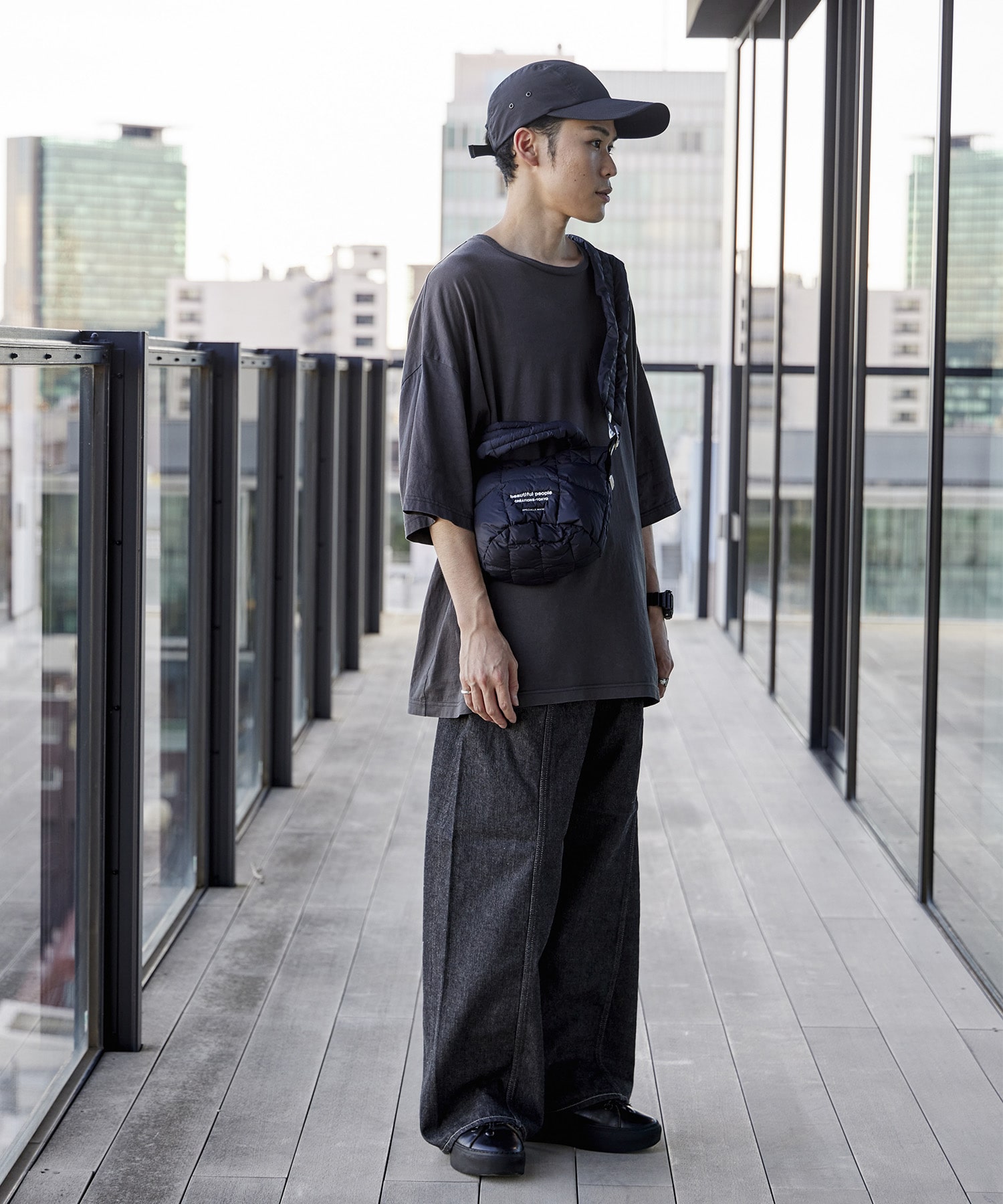 別注 PATTED MINI TOTE SHOULDER BAG beautiful people