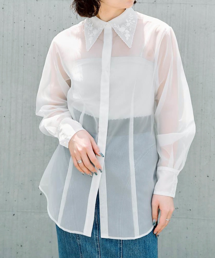 Sheer Over Shirt RITAN