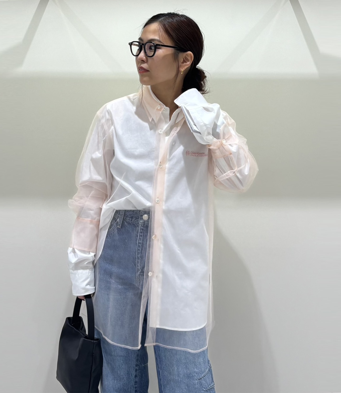 別注 Tulle Shirt Chika Kisada