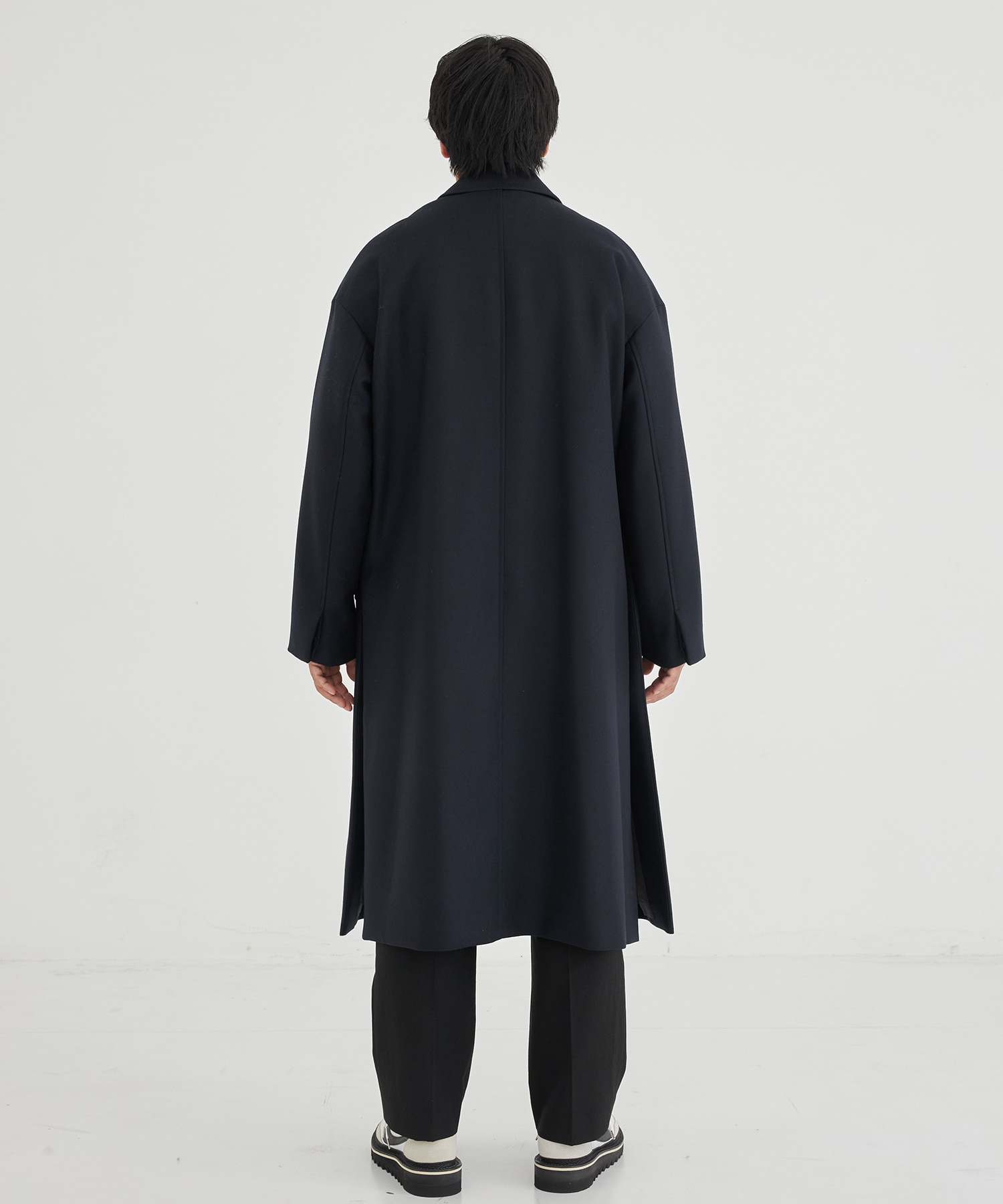 THE LOOSE CHESTER COAT(46 DARK NAVY): THE RERACS: MENS｜THE TOKYO 