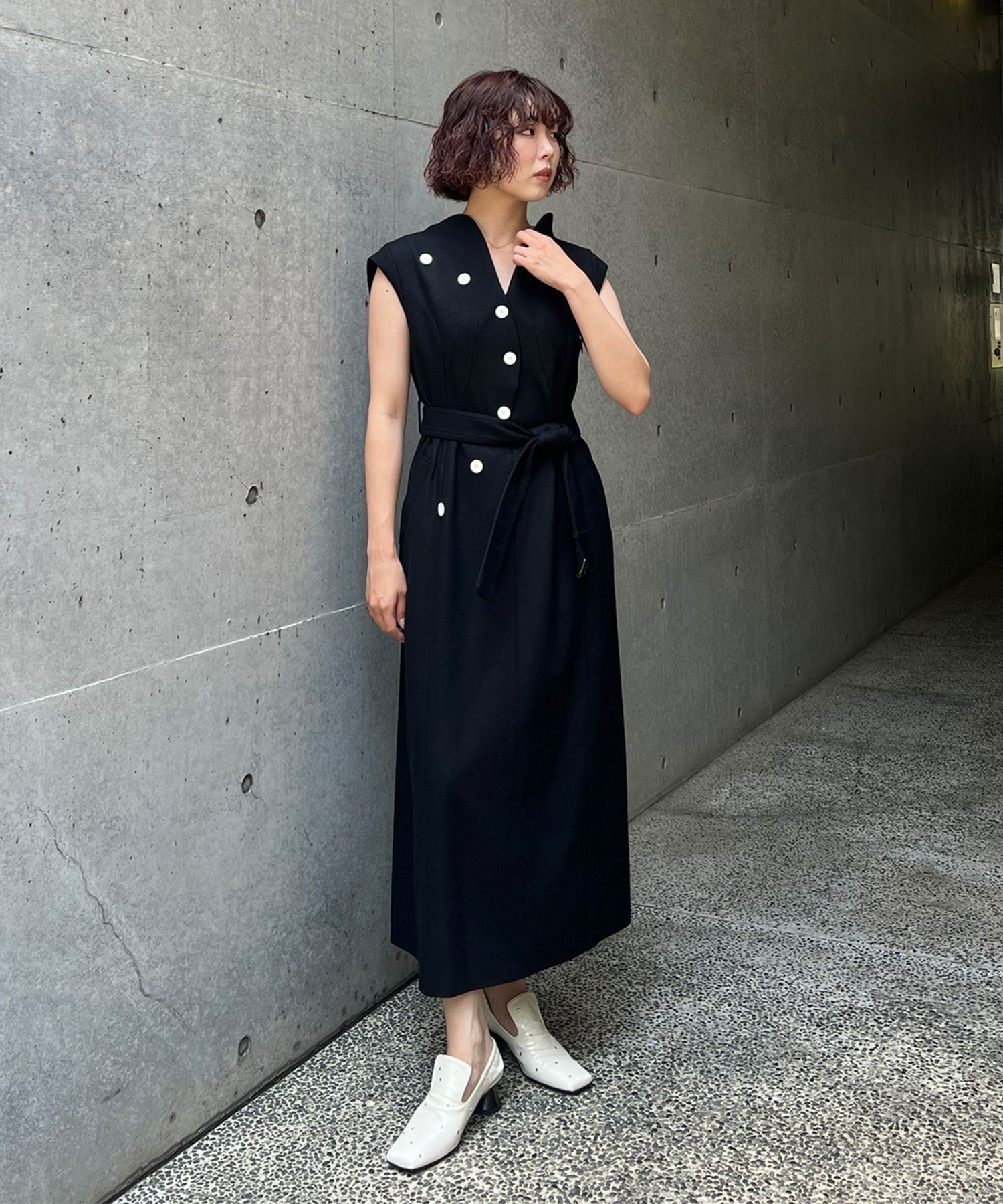 別注 Sesilia dress BK AKIRANAKA