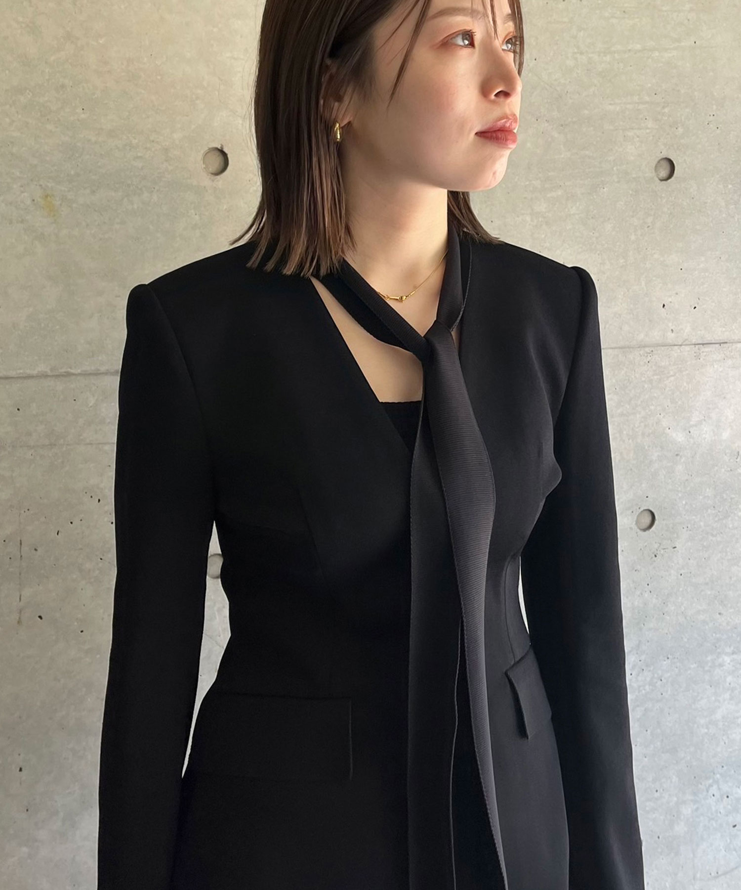 KNITTED TAILORED JACKET FETICO