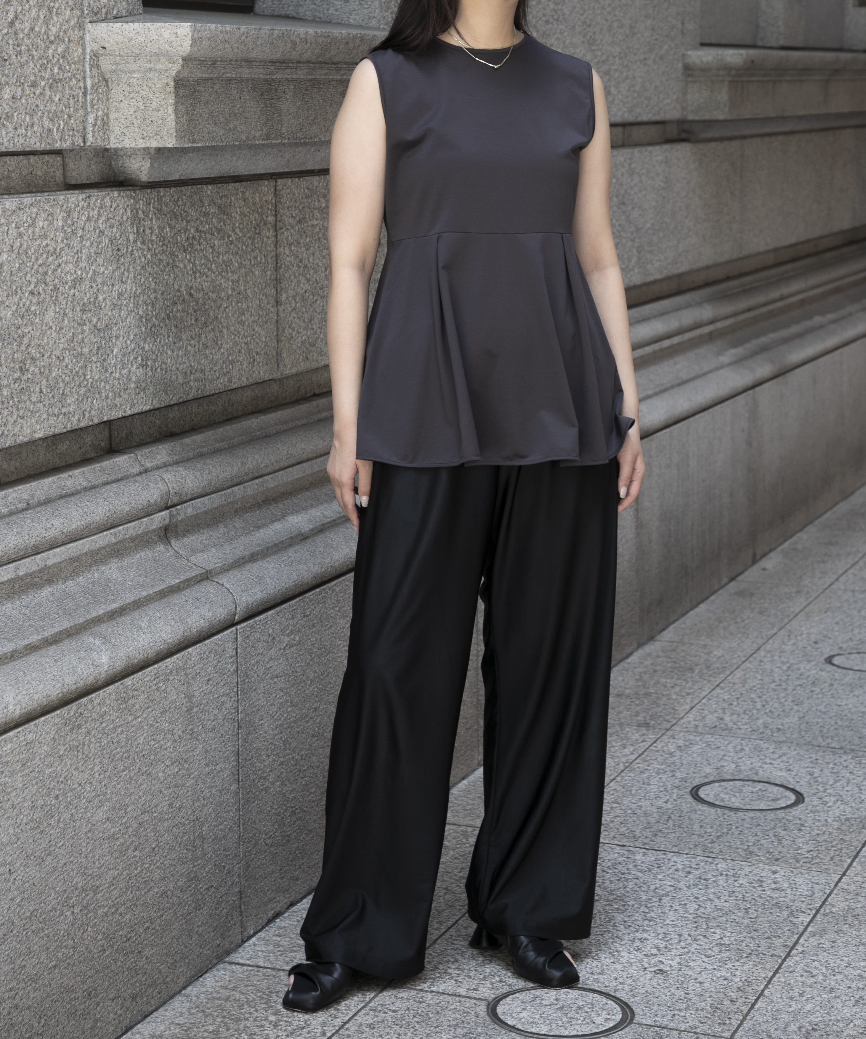 別注 46G Tuck Blouse KANEMASA PHIL.