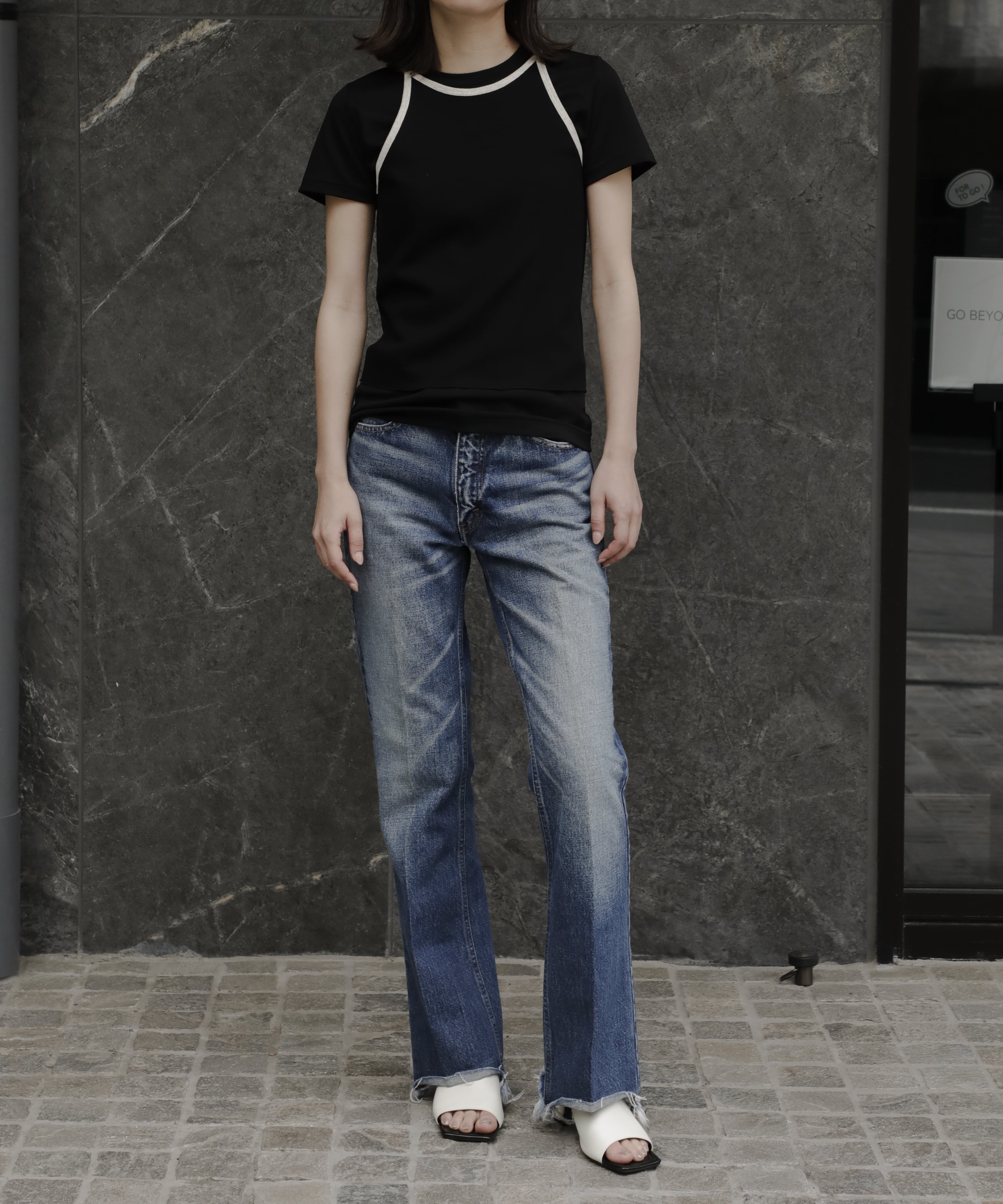 Crew Neck Short Sleeve T GOOD PEOPLE GOOD STITCHING GOOD PRODUCT