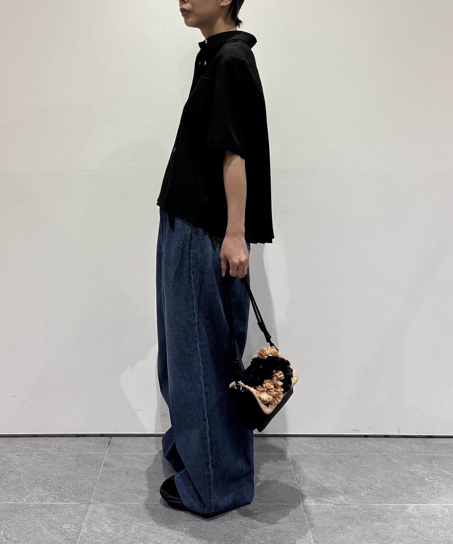 別注 Back pleats blouse EZUMi