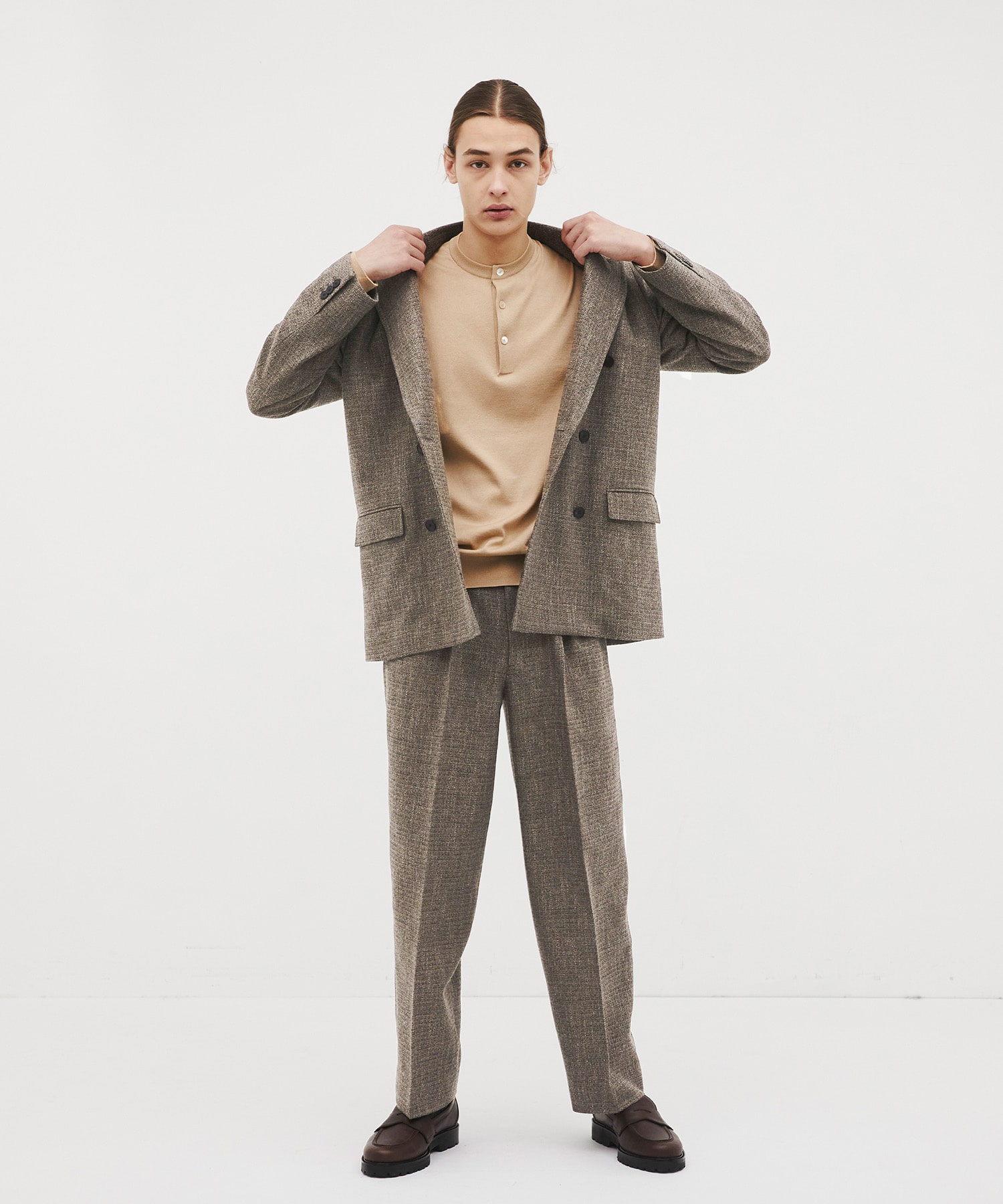 Giolica tweed トラウザーズ CITY TOKYO