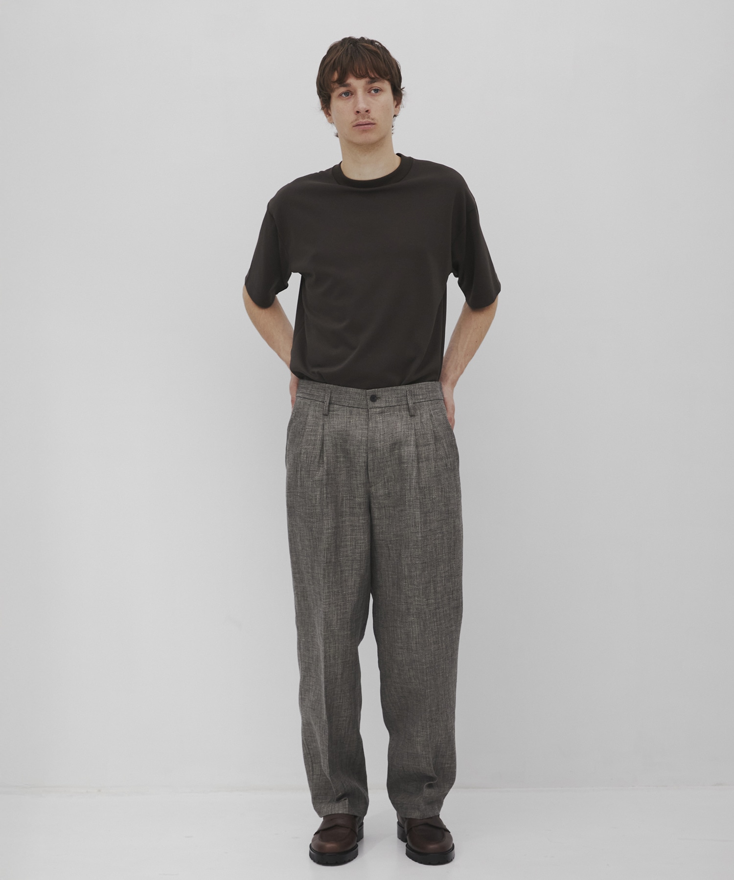 Hemp linen トラウザーズ CITY TOKYO