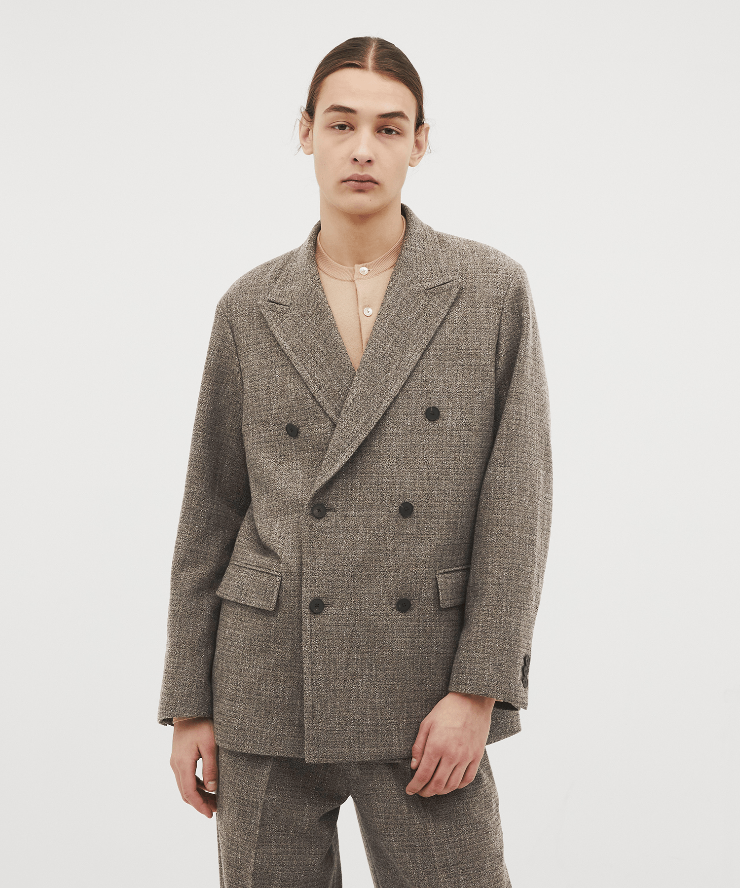 Giolica tweed ダブルブレザー CITY TOKYO