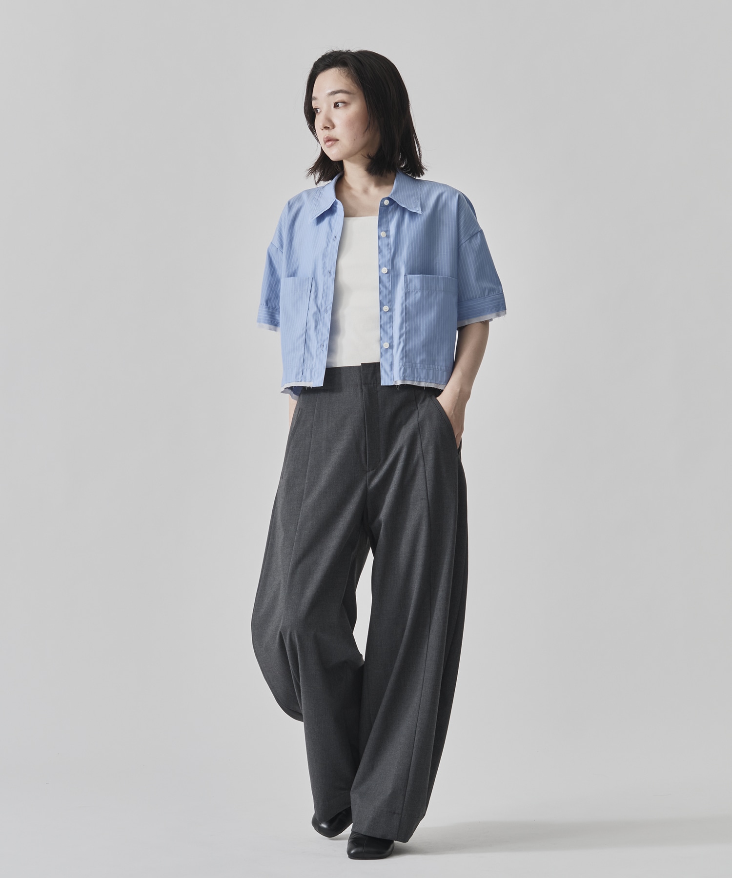 Double Pocket Short Shirt CITY TOKYO