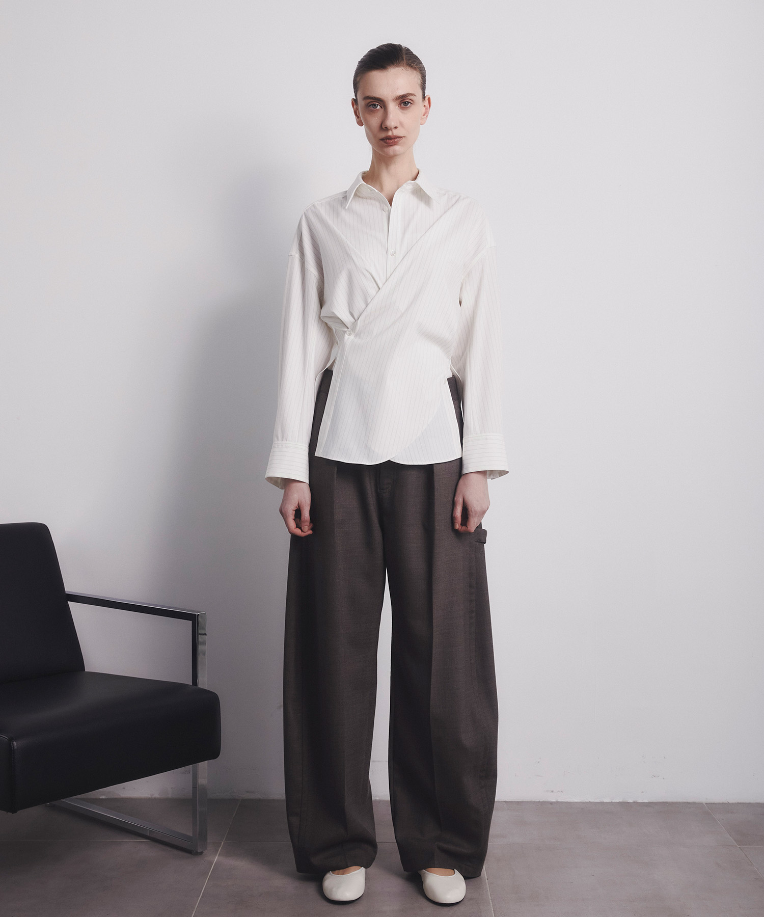 Cashe-coeur 2way Shape Shirt CITY TOKYO