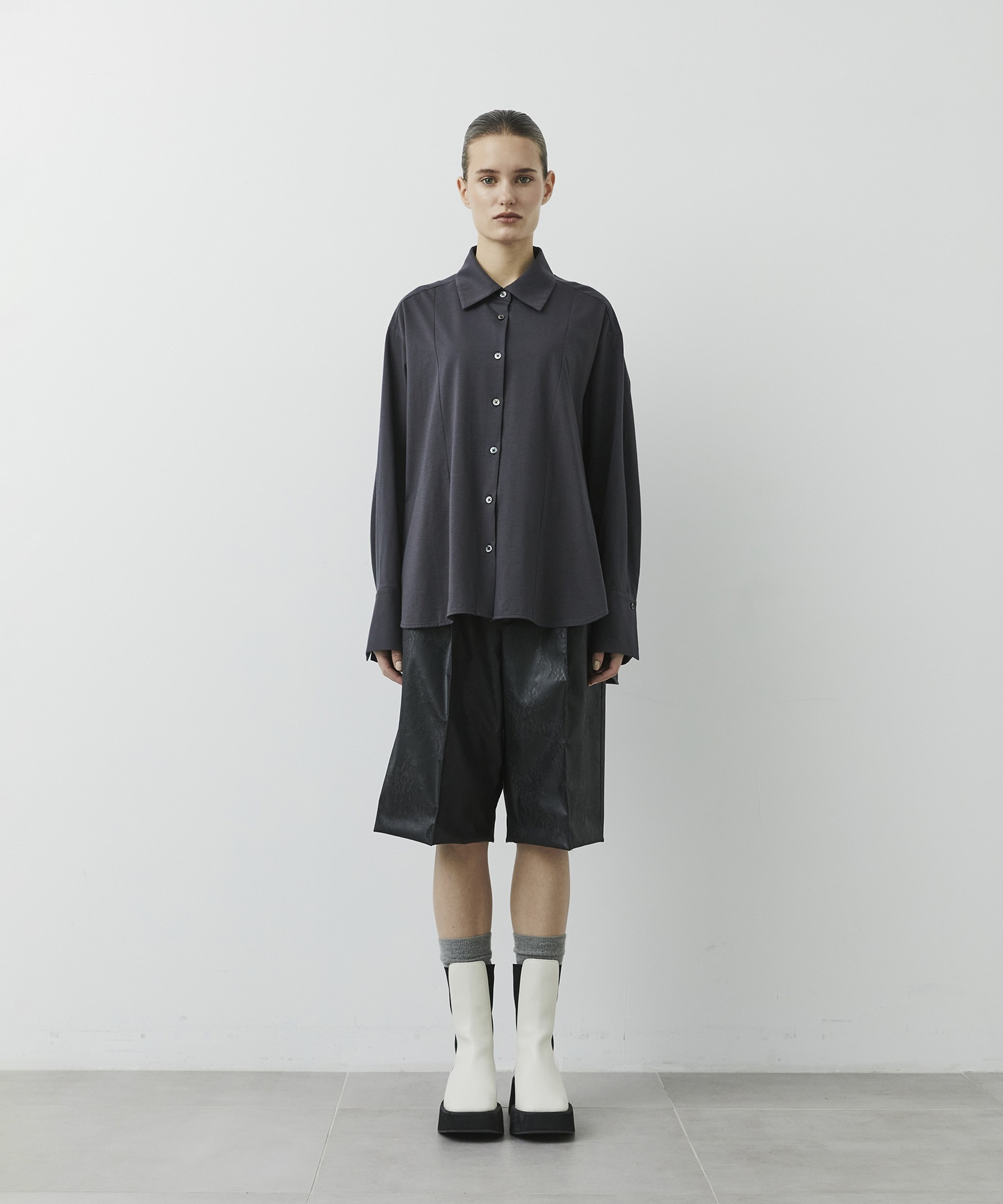 KANEMASA Silk Shirt CITY TOKYO