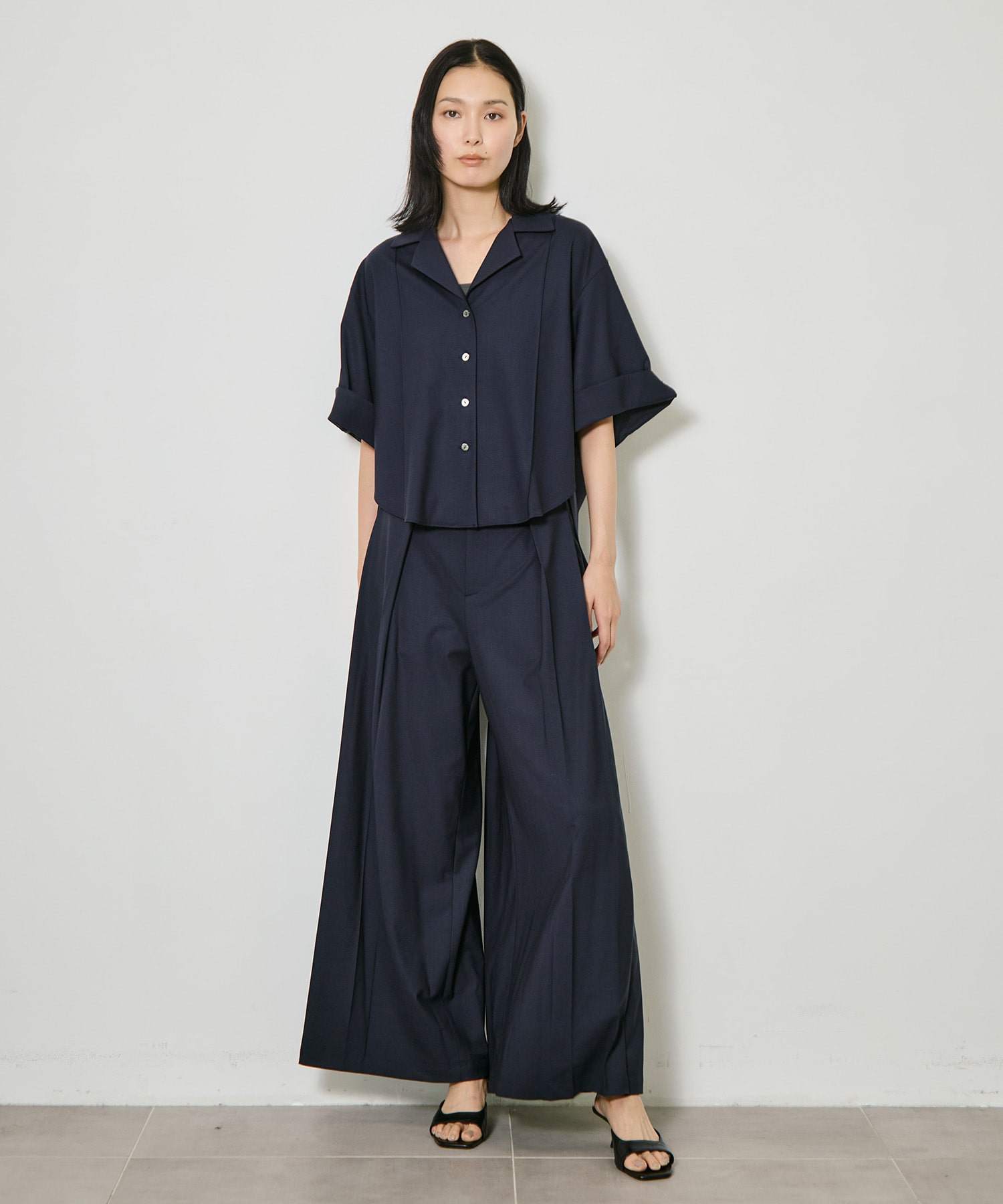 Super120 Tropical Shirt CITY TOKYO