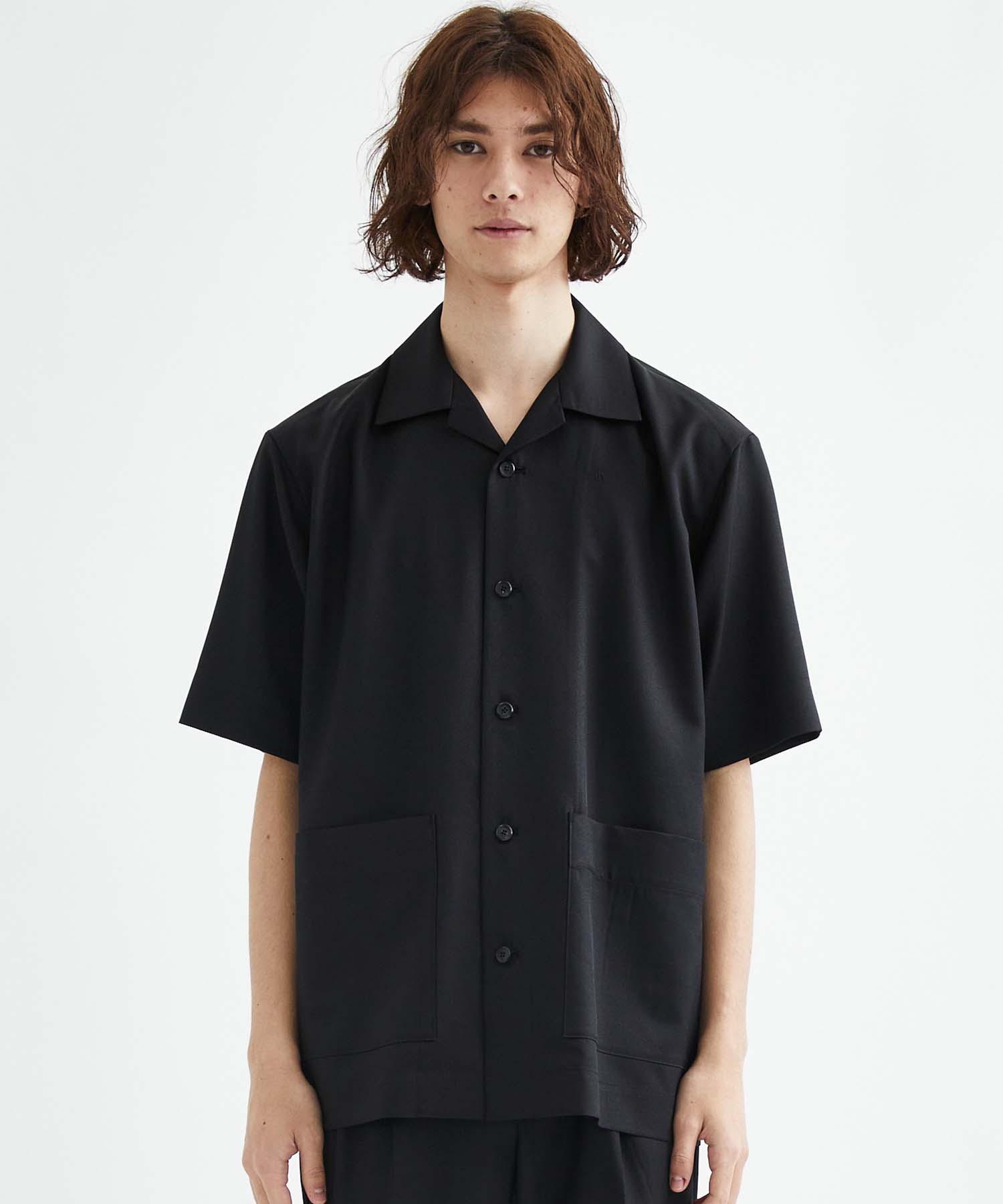 Open collar Shirt S/S th products