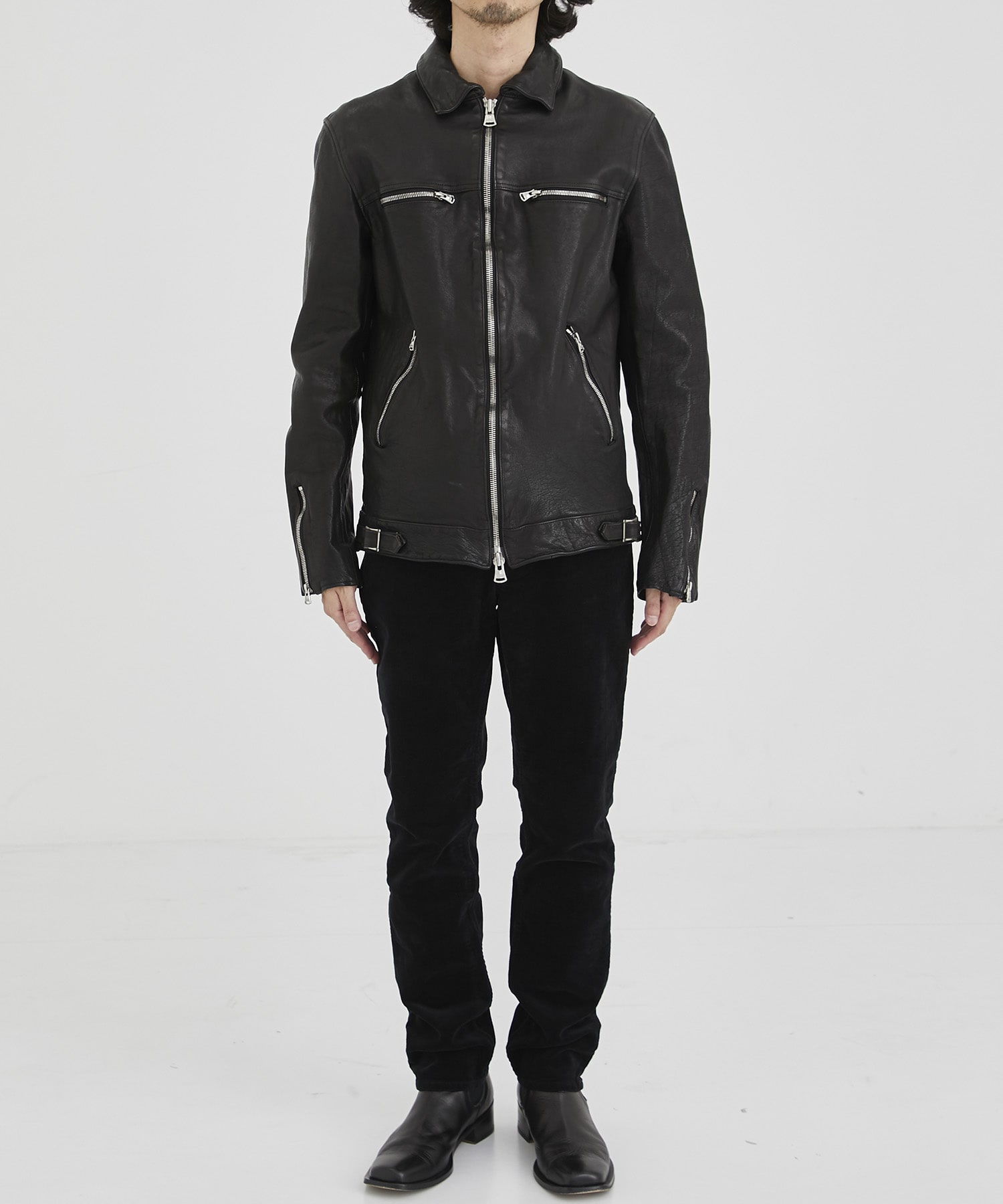 HG-Y30-702 LEATHER S RIDERS Yohji Yamamoto
