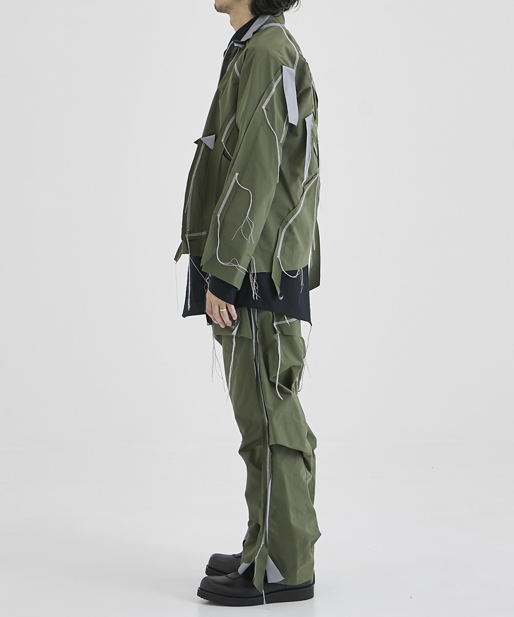 CUTTING SHORT BLOUSON(S KHAKI): sulvam: MENS｜THE TOKYO ONLINE STORE