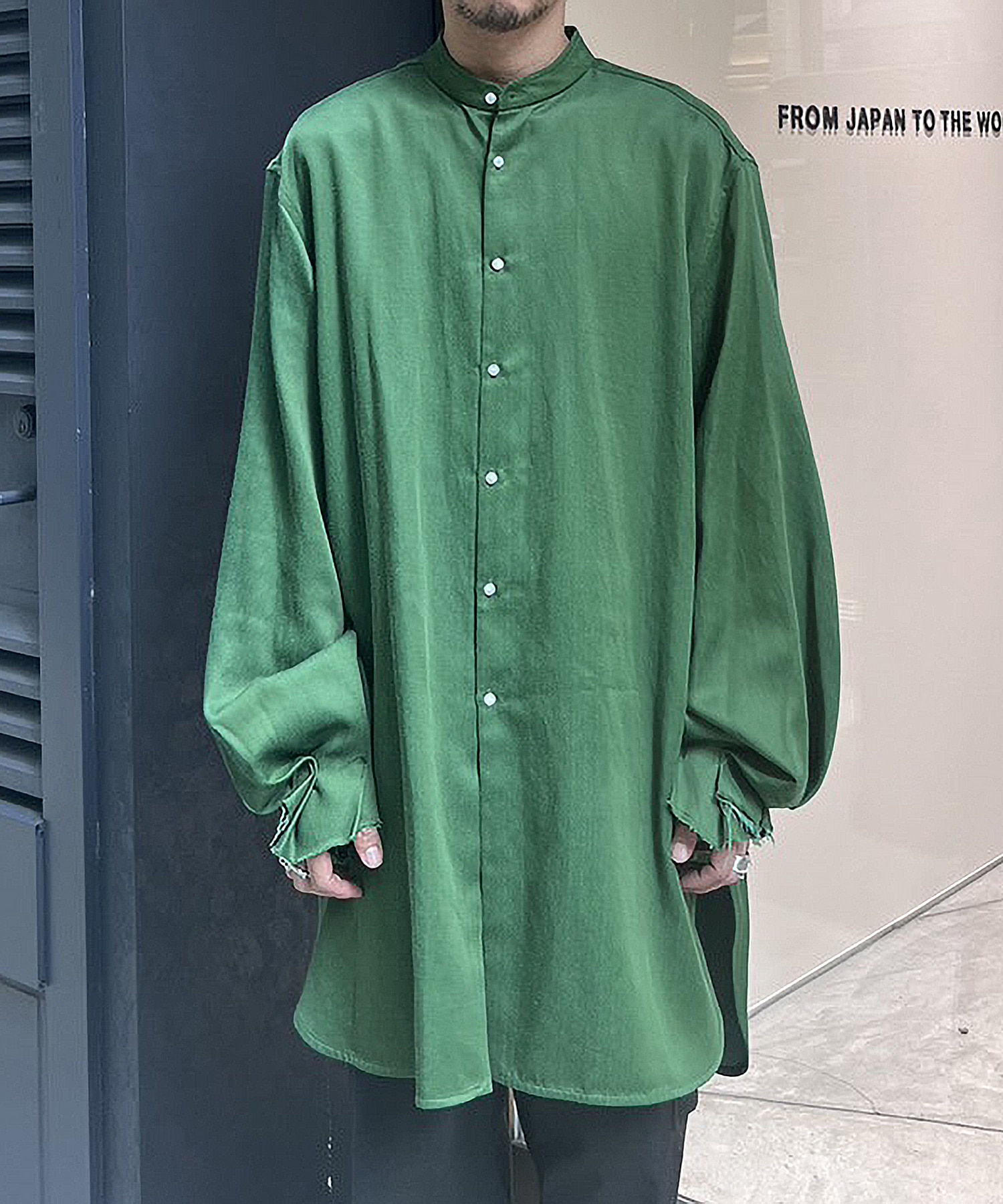 Omar Afridi  Omar Shirt  green 22aw