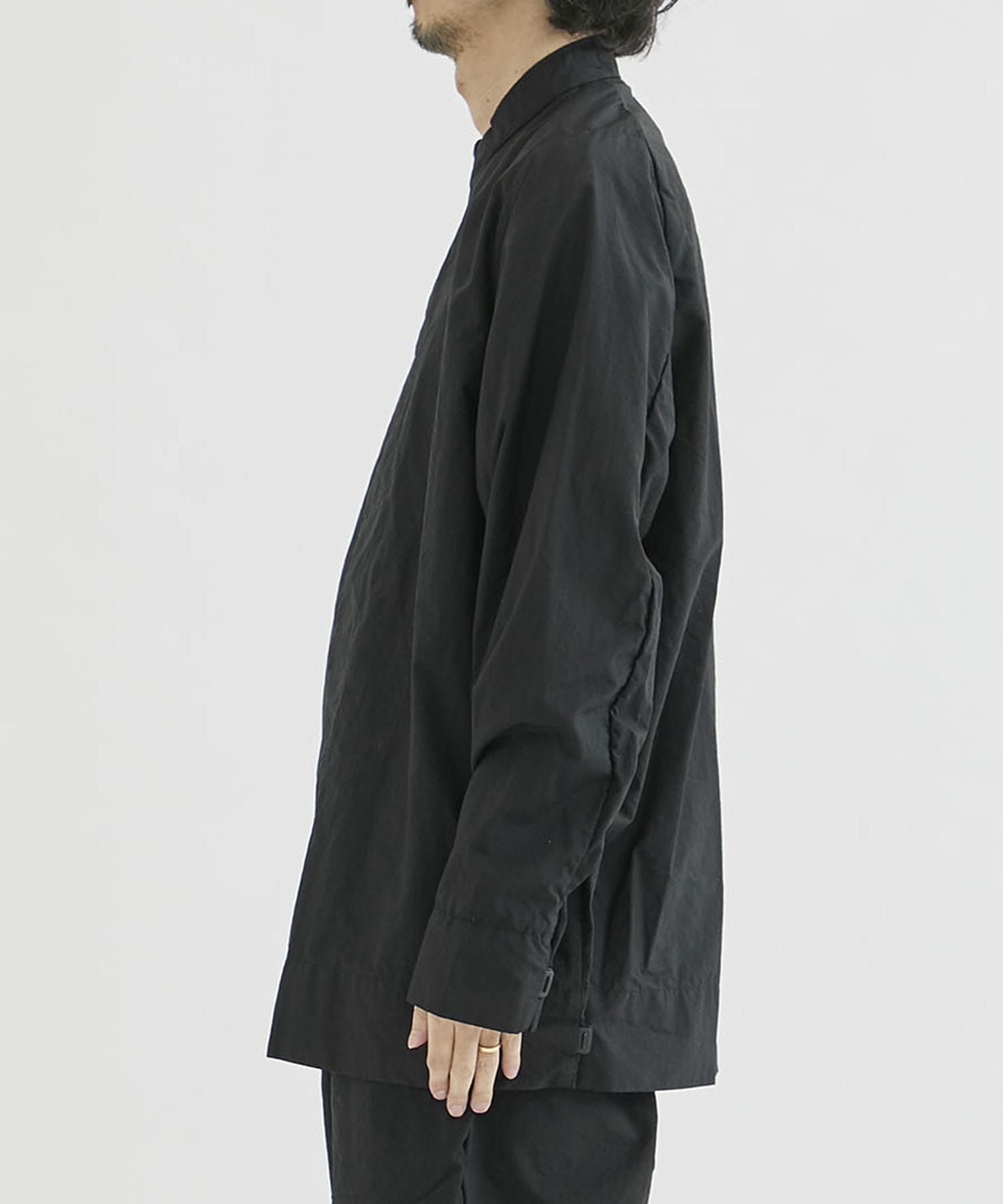 CAPSULESNAP SHIRT(2 BLACK): TEATORA: MEN｜THE TOKYO ONLINE STORE