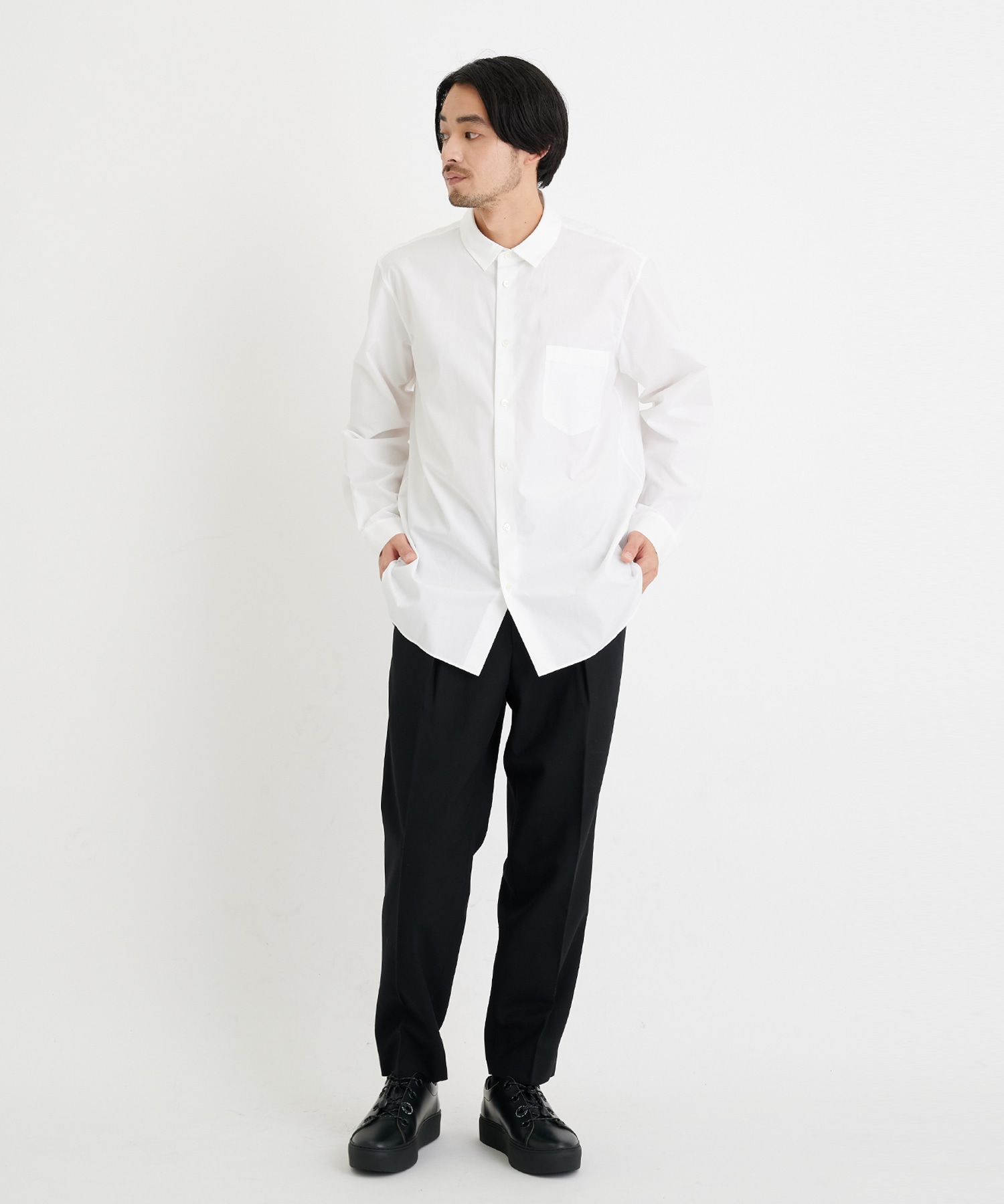 SUVIN BROAD STANDARD SHIRT ｜ ATON