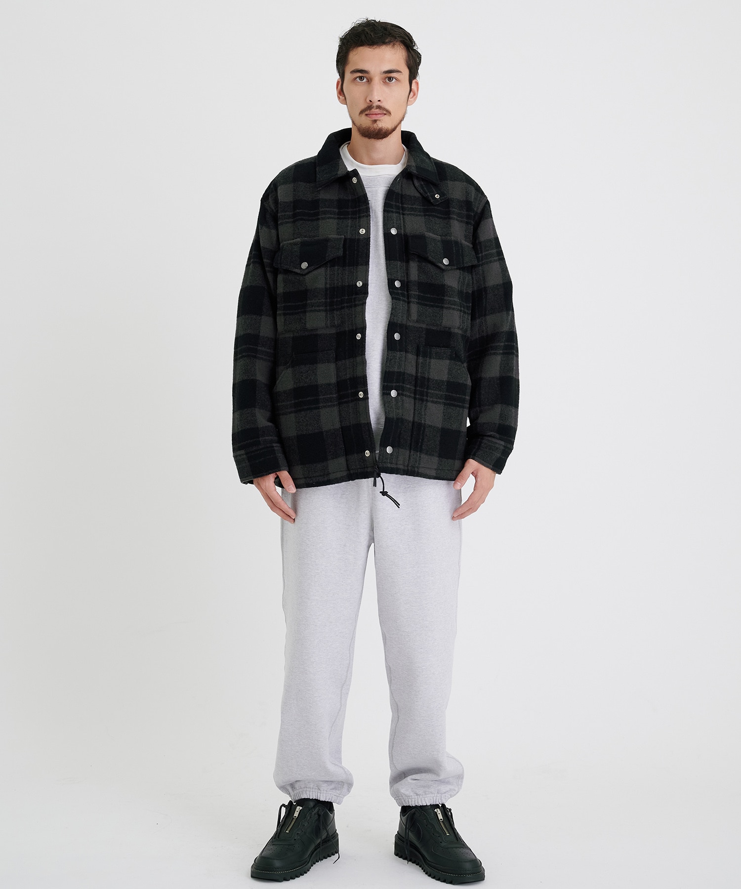 Wool Field CPO Jacket THE NORTH FACE PURPLE LABEL