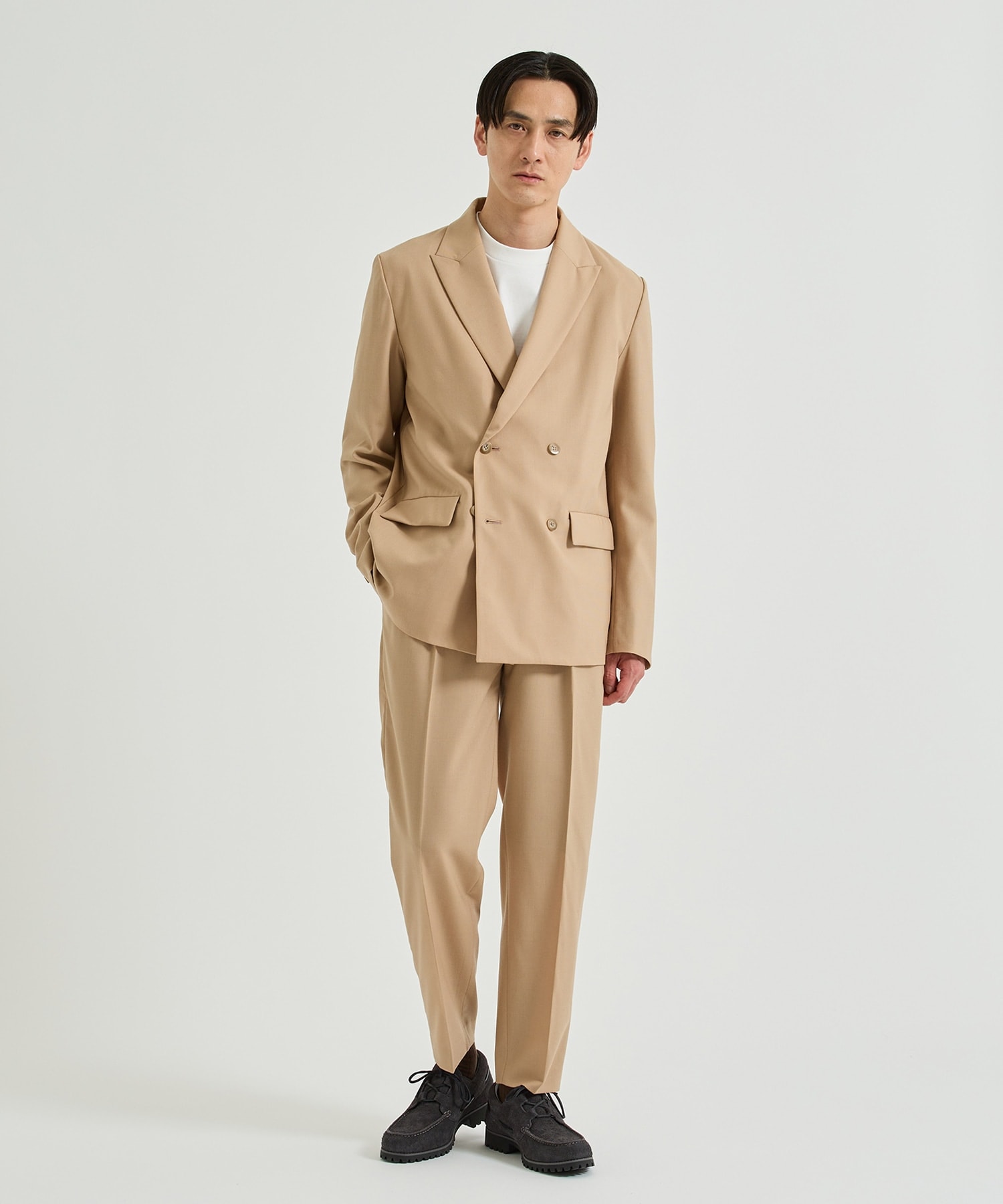 Summer Wool Calm Skin Easy Tapered Trousers THE TOKYO