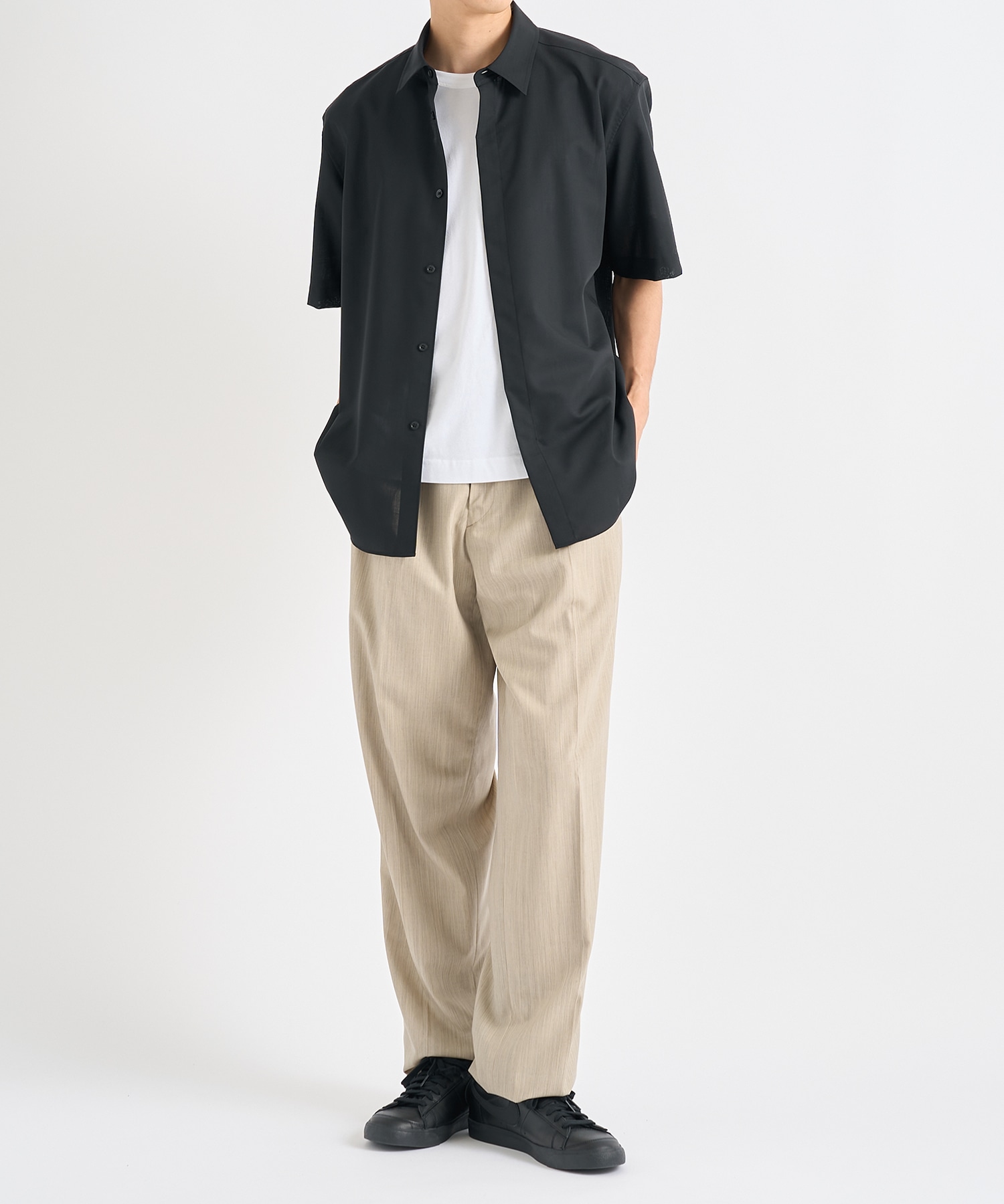 Active Washable Wool S/S Shirt THE TOKYO