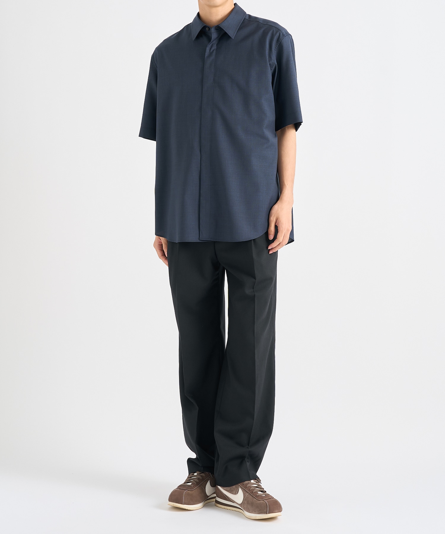 Active Washable Wool S/S Shirt THE TOKYO