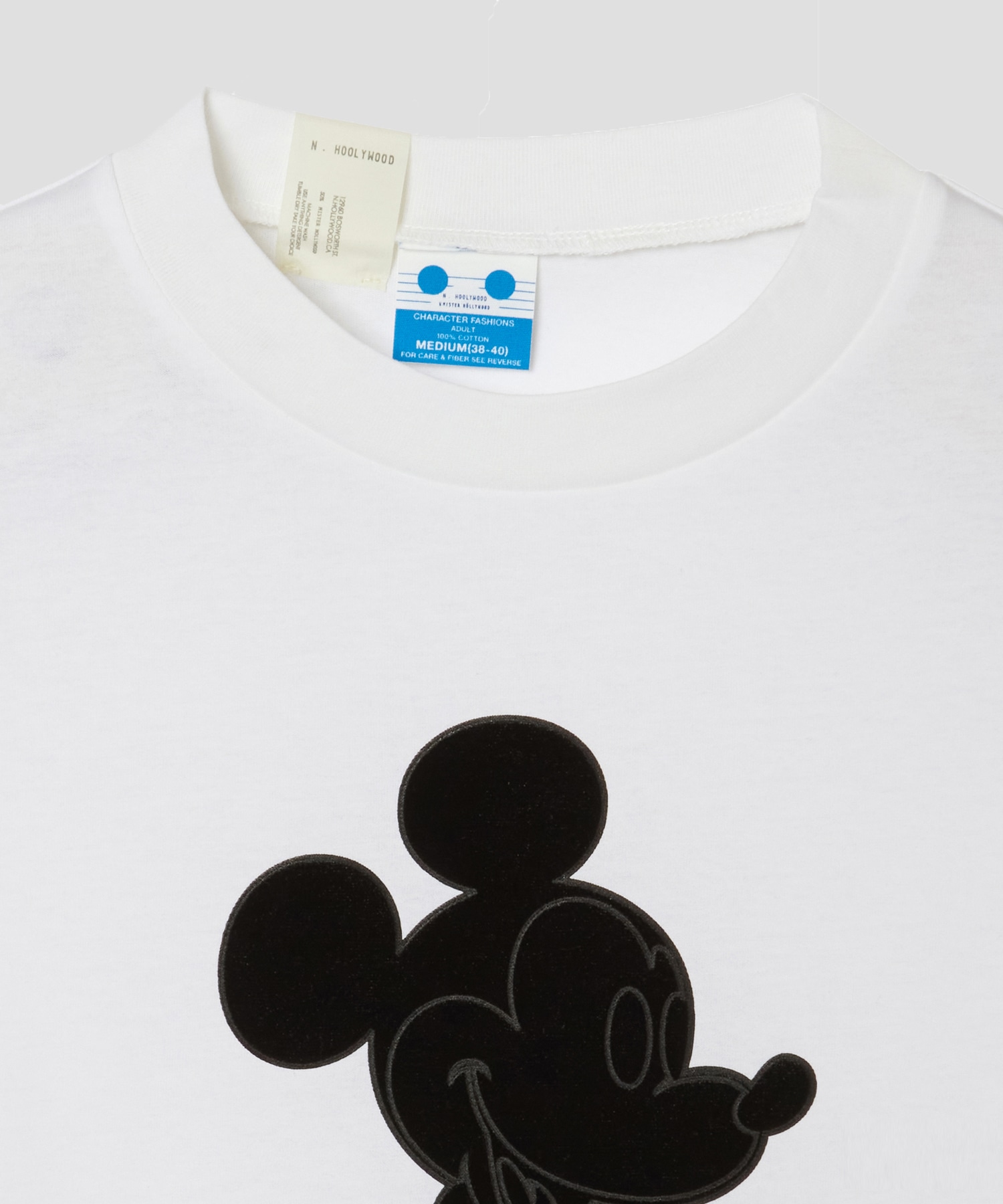 1244-CS01-001 Mickey Mouse T-SHIRT N.HOOLYWOOD