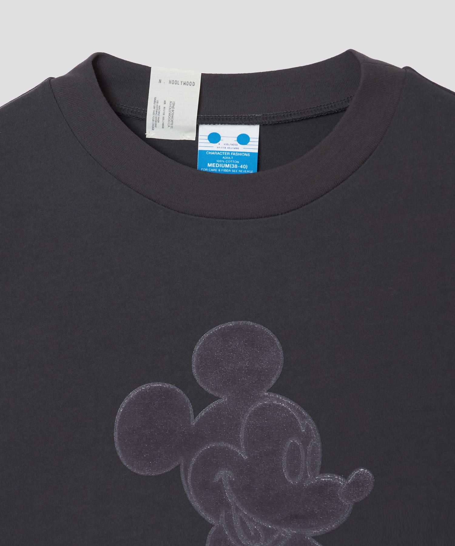 1244-CS01-001 Mickey Mouse T-SHIRT N.HOOLYWOOD