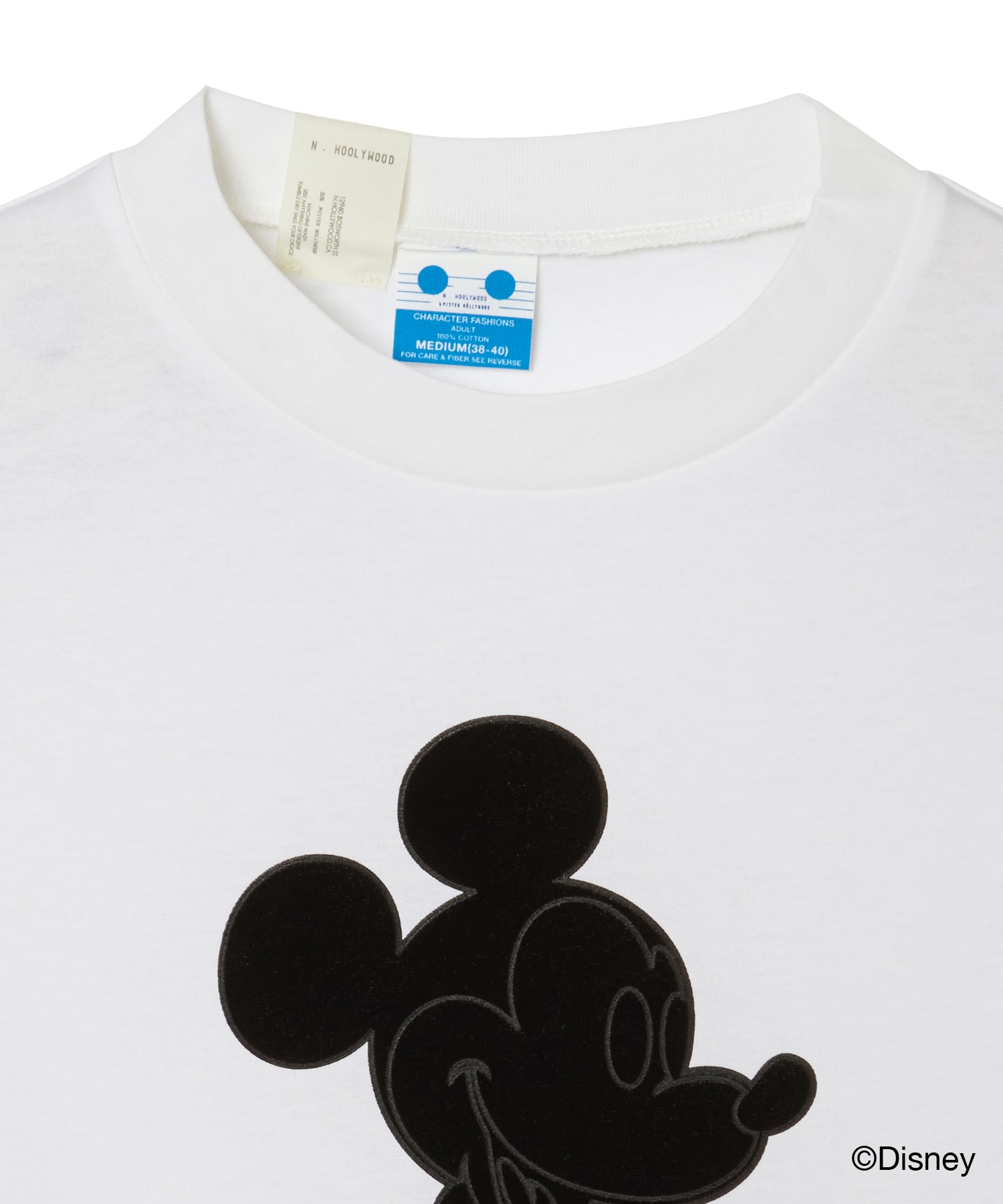 1244-CS01-001 Mickey Mouse T-SHIRT N.HOOLYWOOD