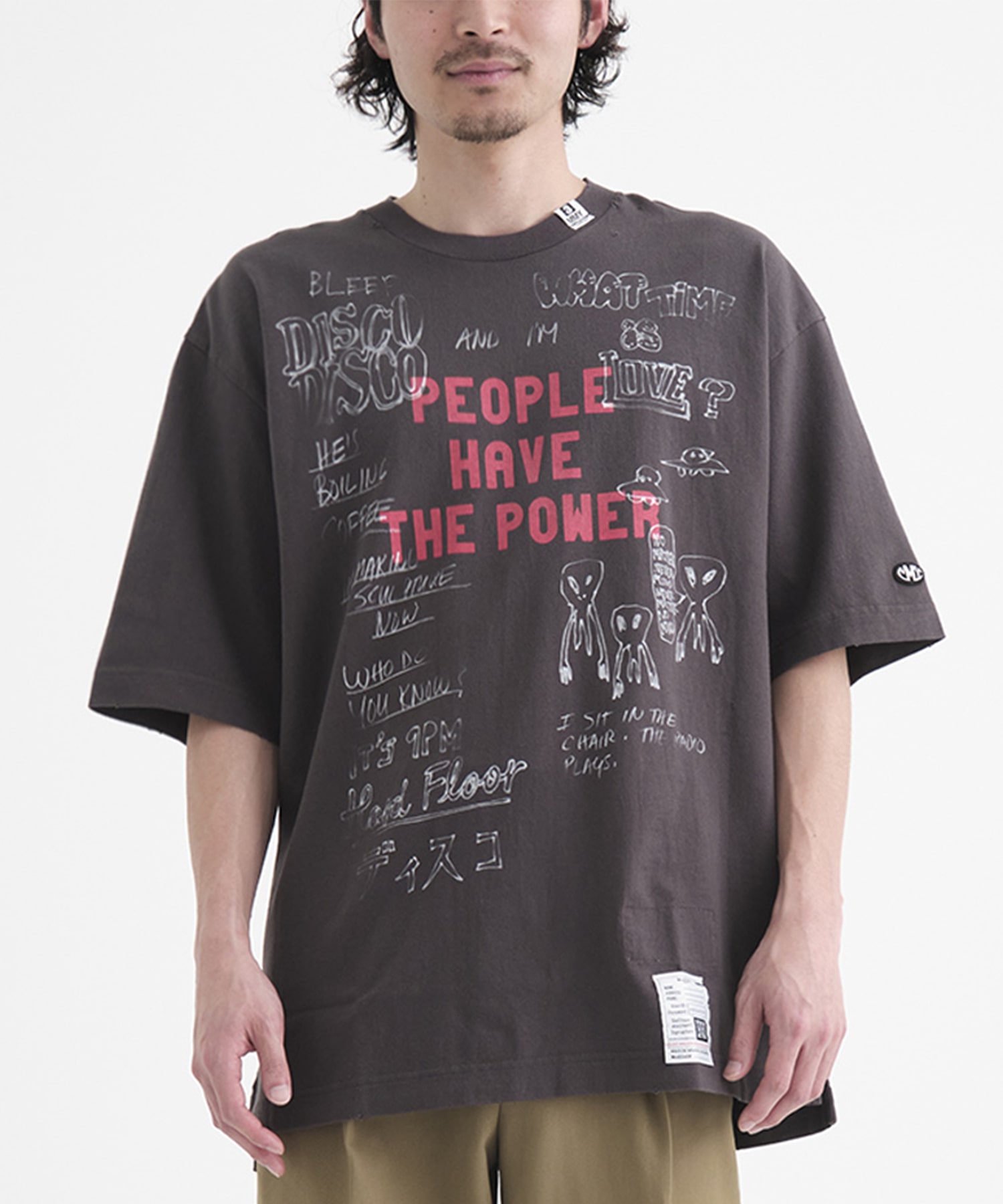 DISTRESSED TEE Maison MIHARA YASUHIRO